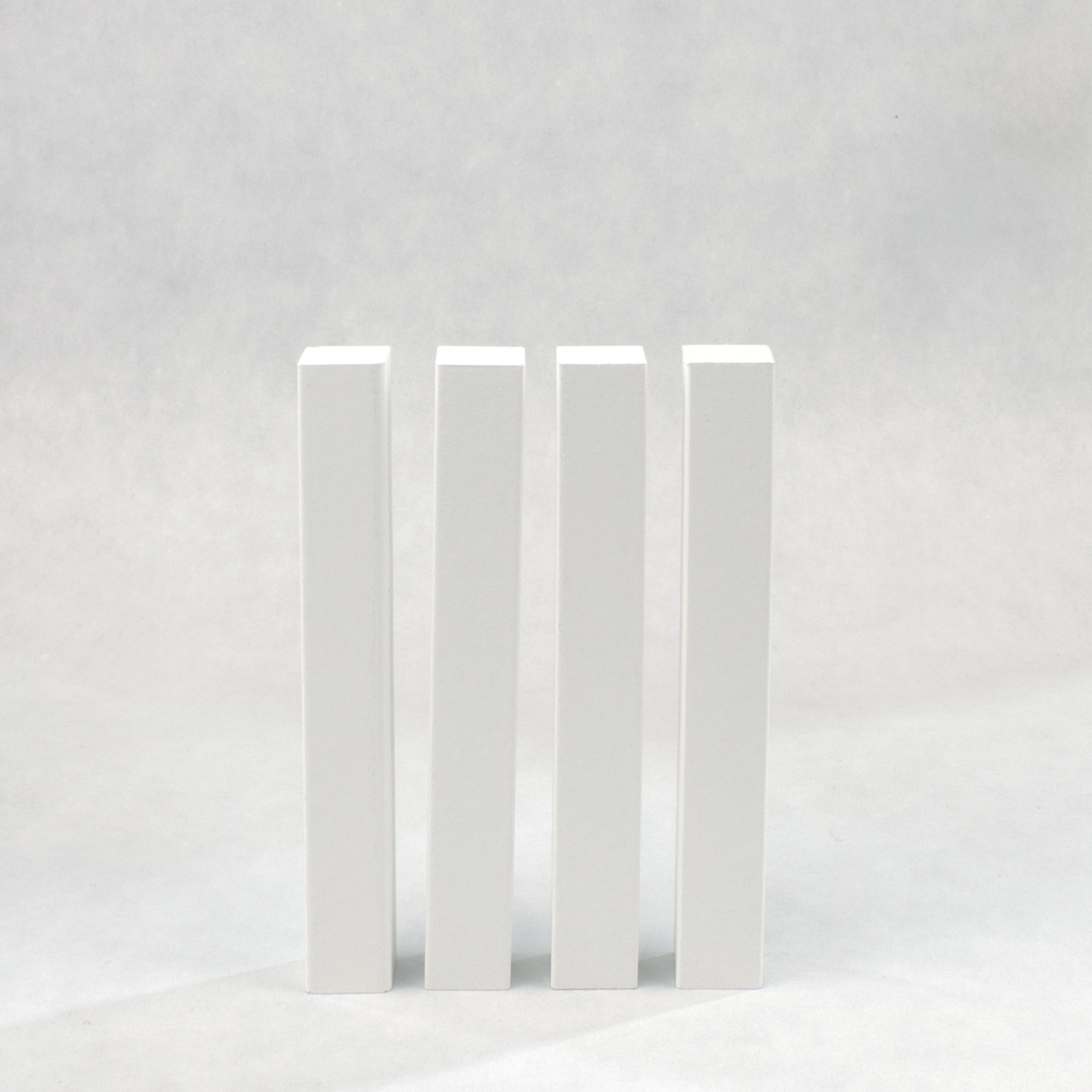 PROVISTON Sockelleisten-Zwischenstücke 15 x 112 x 15 mm Universalholzecken 4er Set Massivholz by PROVISTON