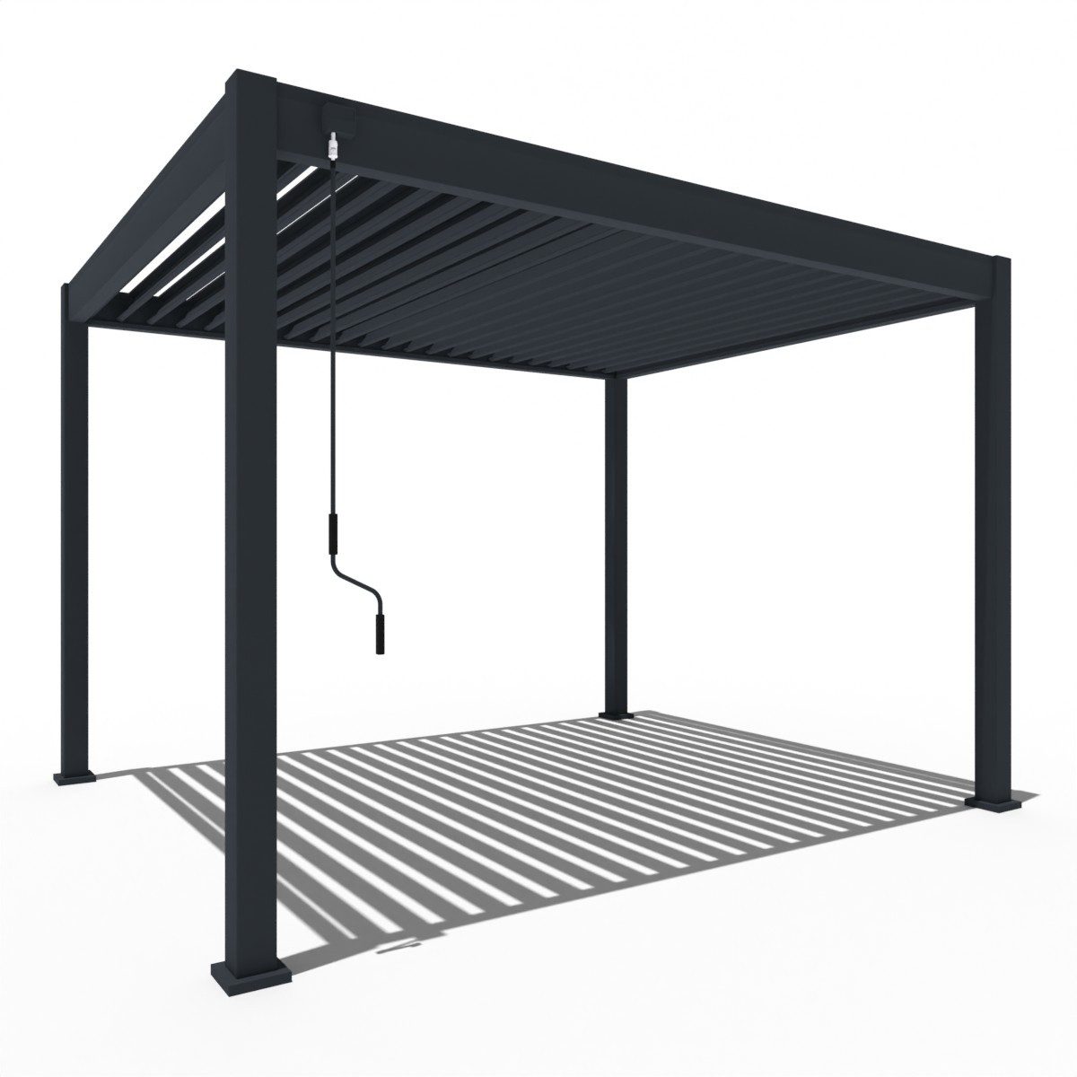 Weide Pergola Classic Pavillon Terrassenüberdachung Aluminium günstig online kaufen