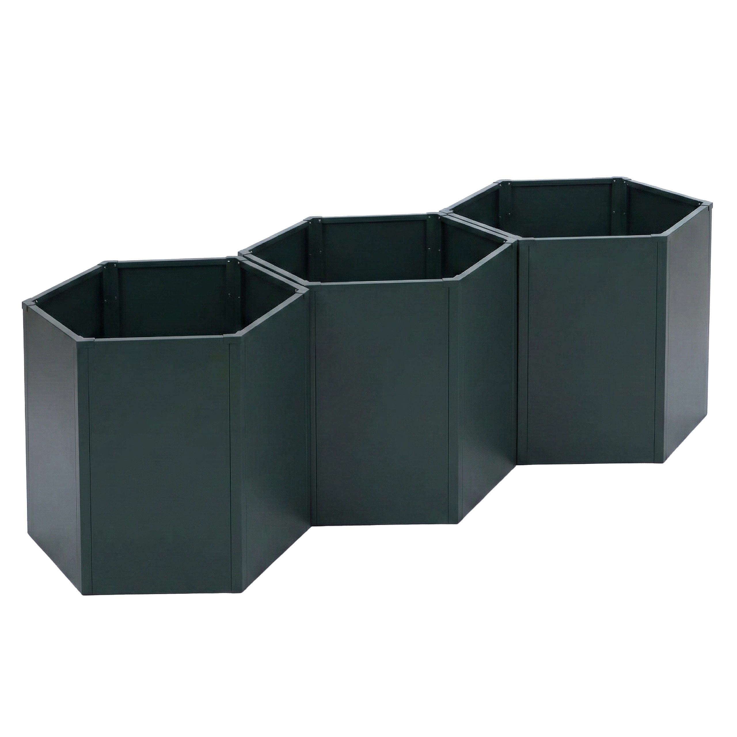 MCW Hochbeet MCW-P64-3S (Set, 3er-Set), Kratzfest und pflegeleicht