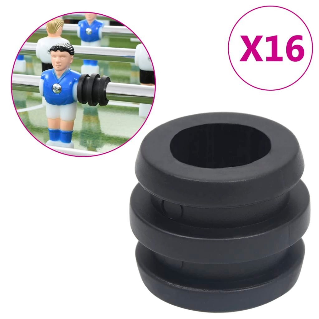 vidaXL Tischfußballspiel Tischfußball-Stangenstopper 16 Stk. für 15,9/16 mm Штанги
