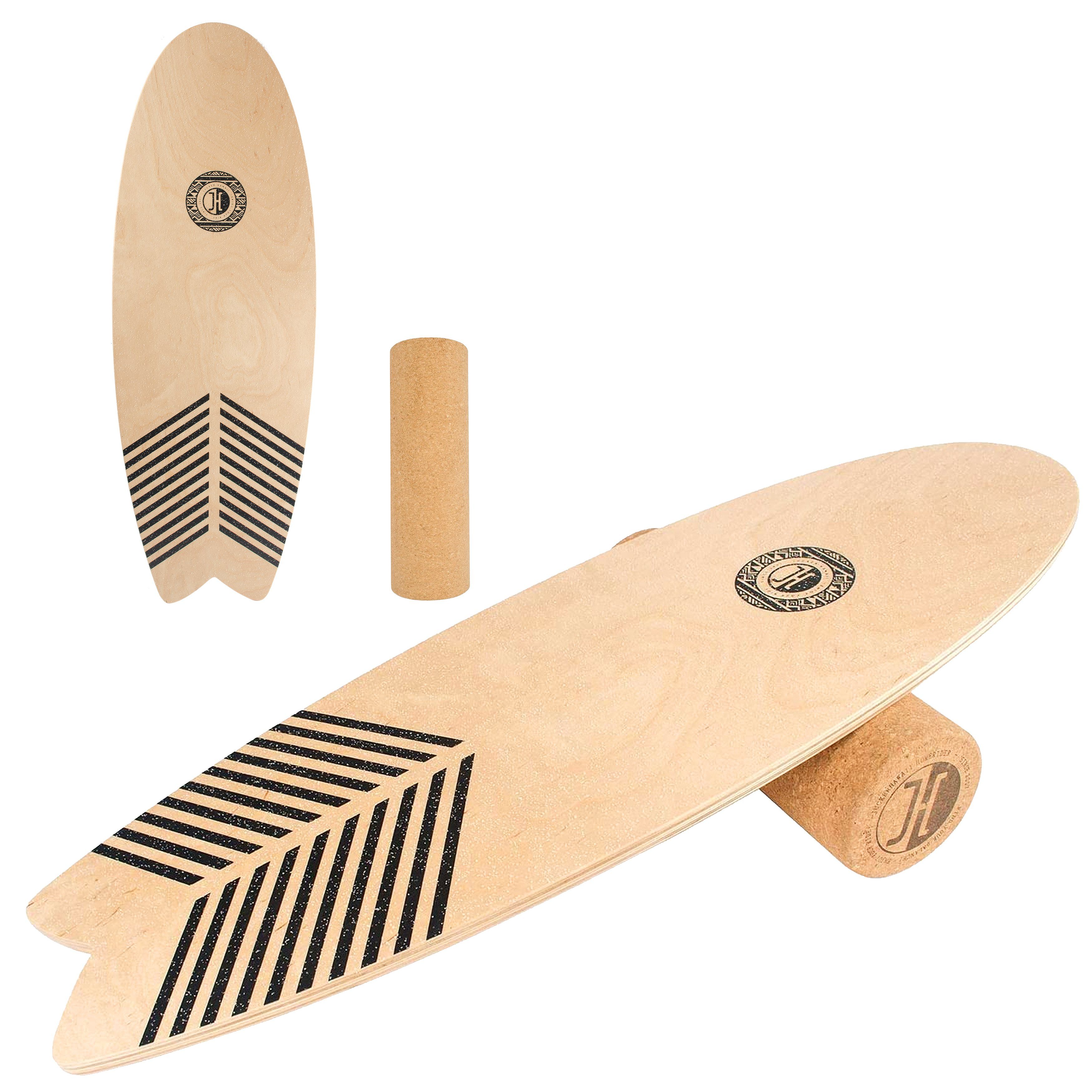JUCKER HAWAII Balanceboard JUCKER HAWAII Balanceboard Wave Set inkl. Korkrolle und Startanleitung