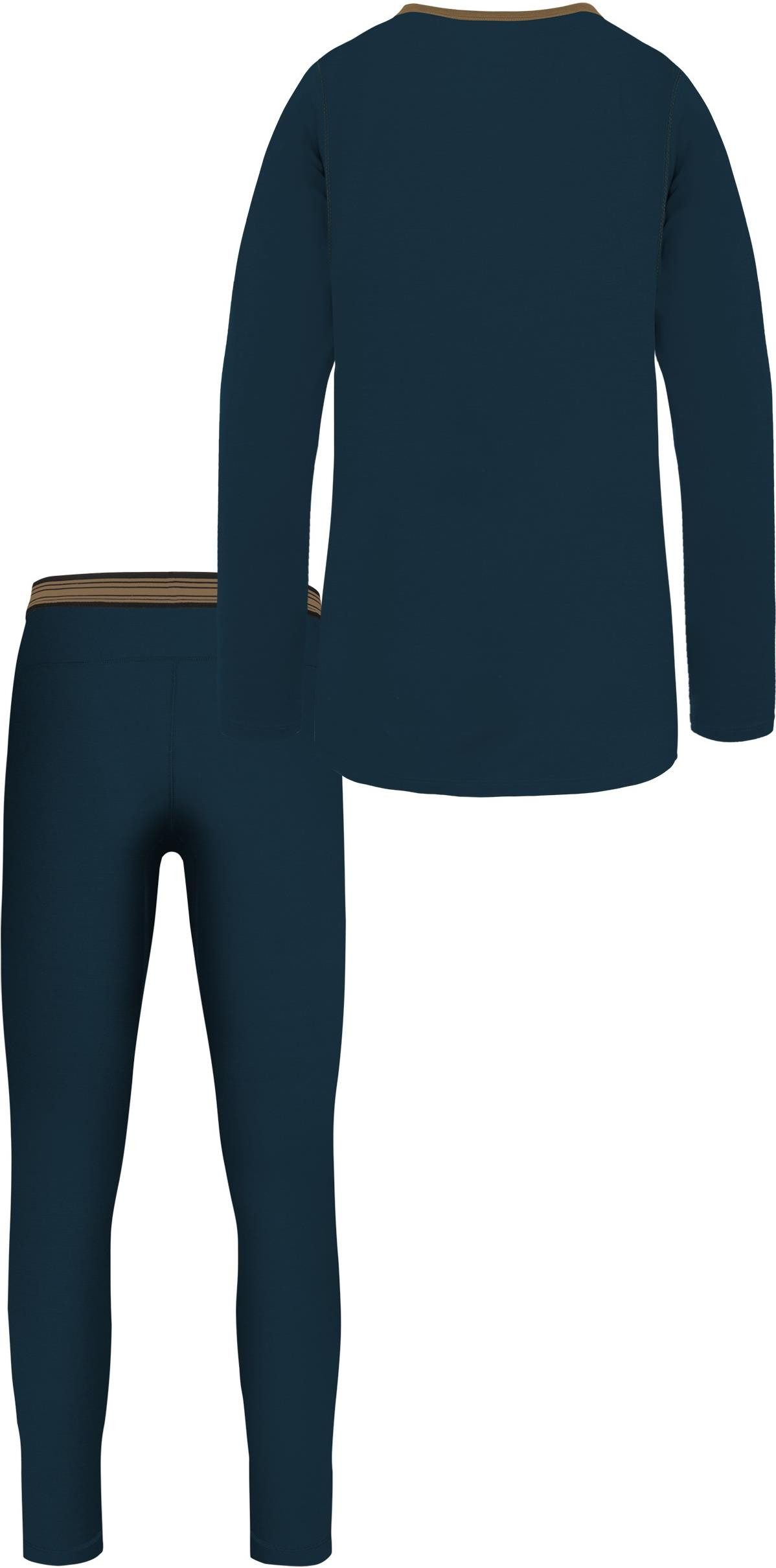 normani Thermohose Kinder Merino Thermo Unterwäsche Thermounterwäsche aus 100 % Merinowolle - Sportunterwäsche SkiSet