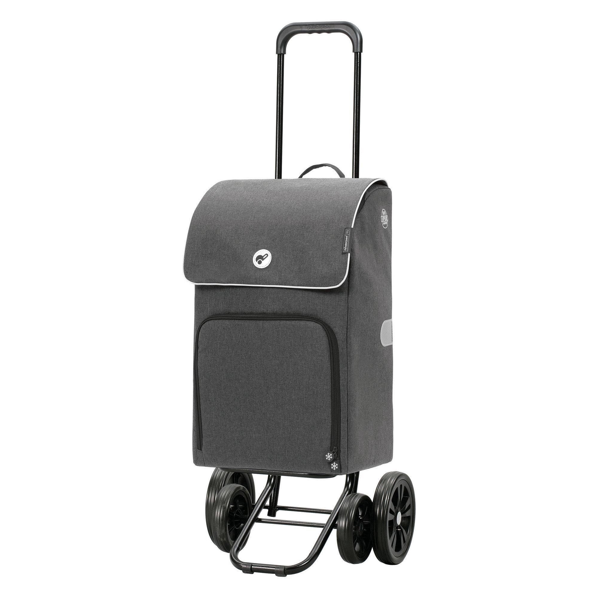 Andersen Einkaufstrolley Quattro Shopper Ipek Maxi, 40 l, Kühltasche/-fach