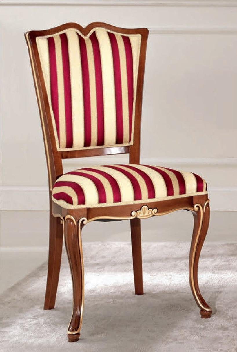 Stuhl Klassische Designer Stühle Stuhl, Holzstuhl Luxus JVmoebel Esszimmerstuhl