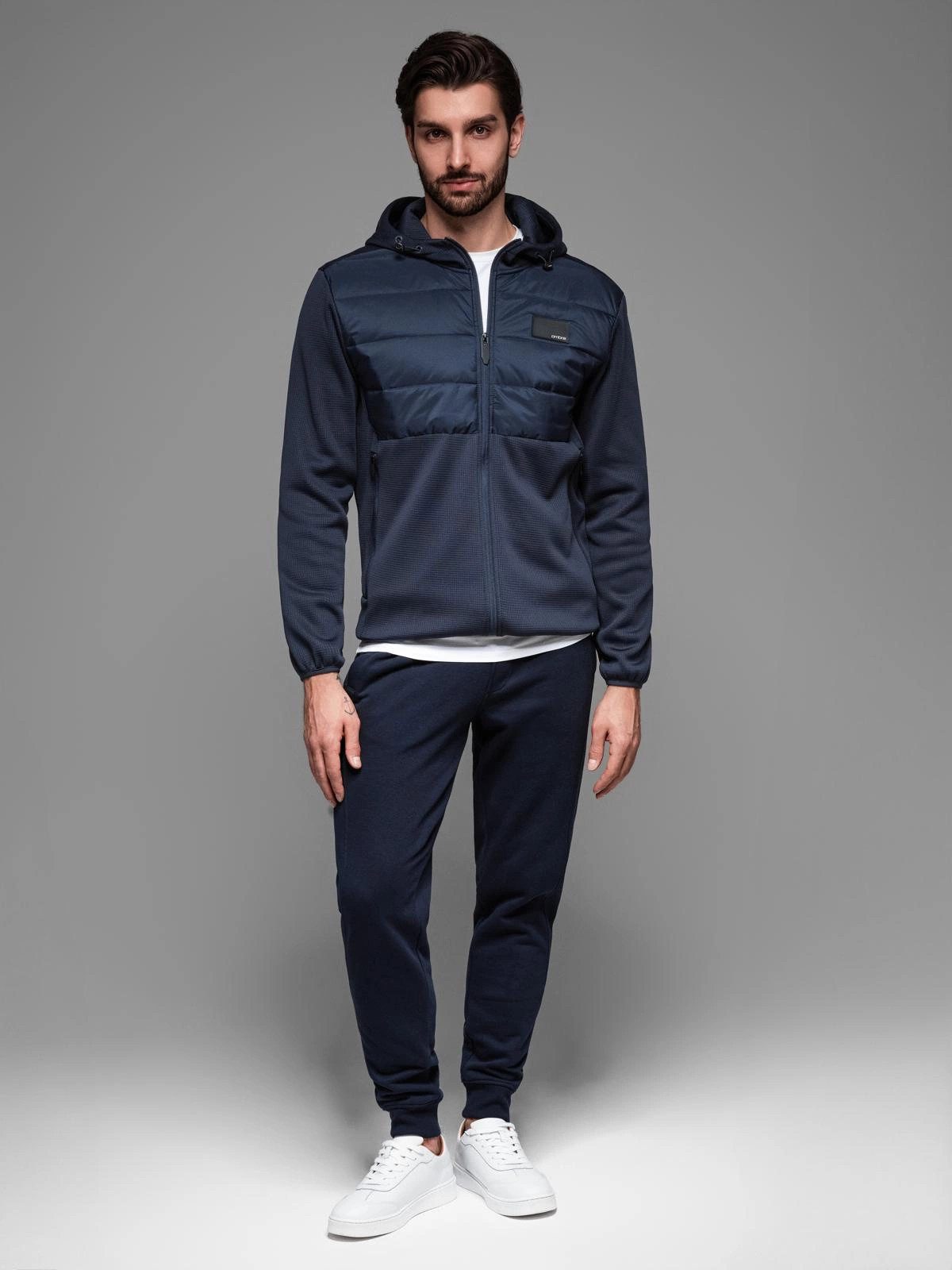 OMBRE Allwetterjacke Leichte Herrenjacke aus Materialkombinationen günstig online kaufen