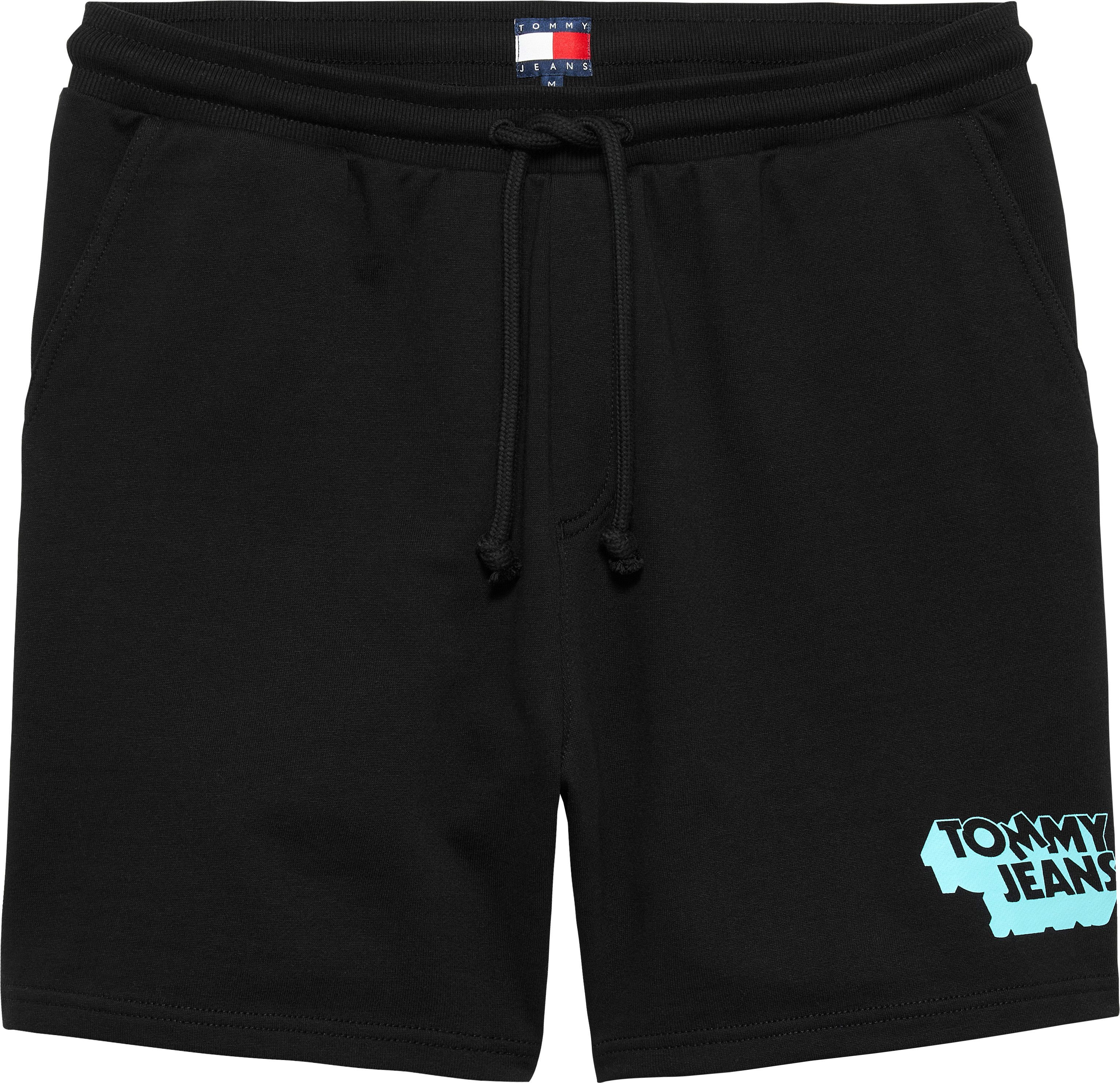 Tommy Jeans Sweatshorts TJM RLX STACK LOGO SWEATSHRT EXT Mit Kordelzug