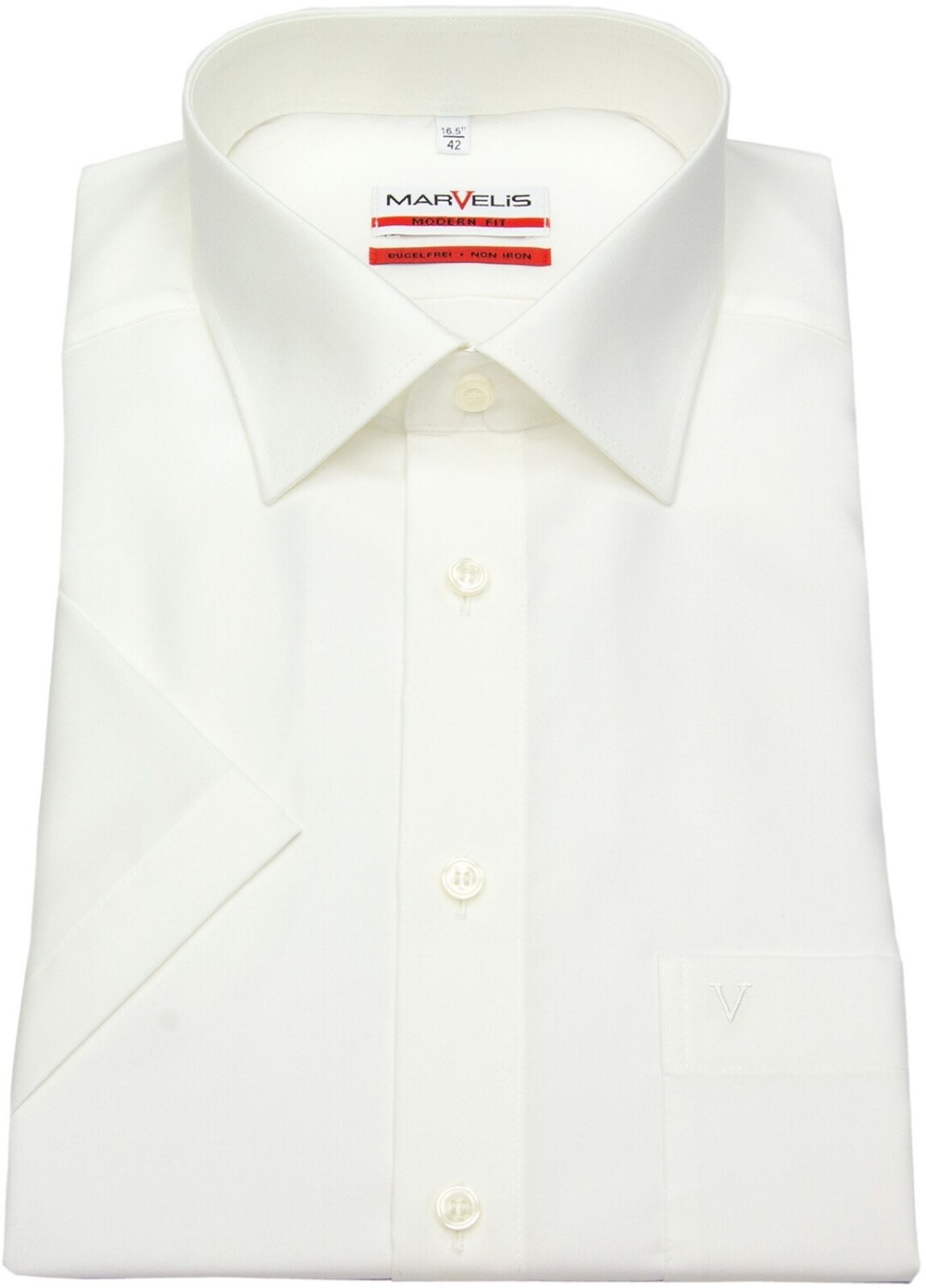 MARVELIS Kurzarmhemd Modern Fit modern FitKent
