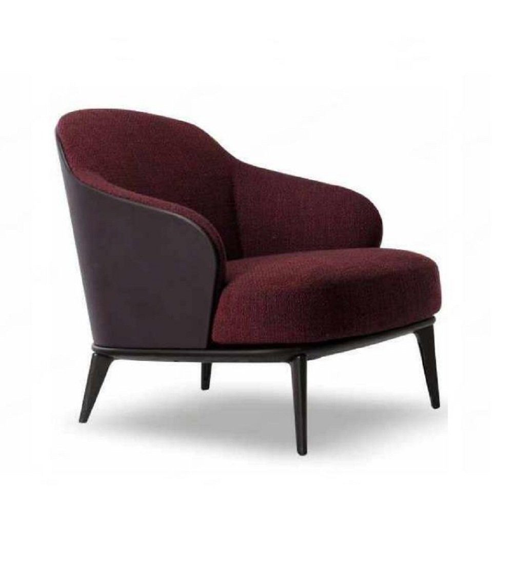 1x Konferenz Bürostuhl Sessel in New Made Stuhl Esszimmer Sessel (1-St., Sessel), Europa Designer-Sessel JVmoebel Rot in