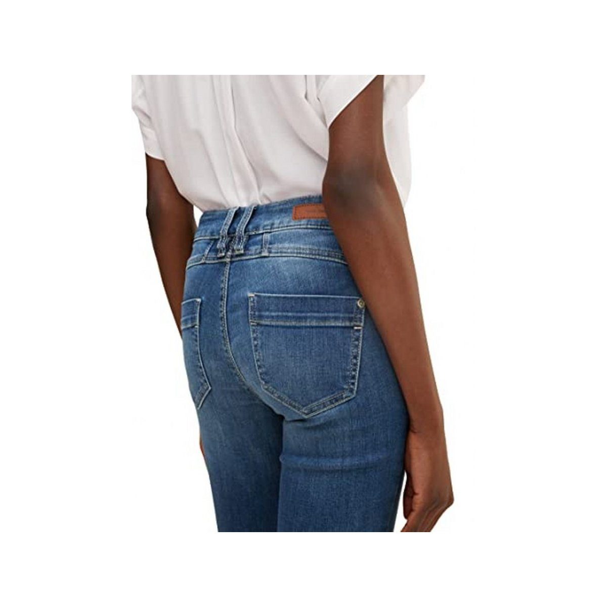 mittel-grau TOM 5-Pocket-Jeans (1-tlg) TAILOR