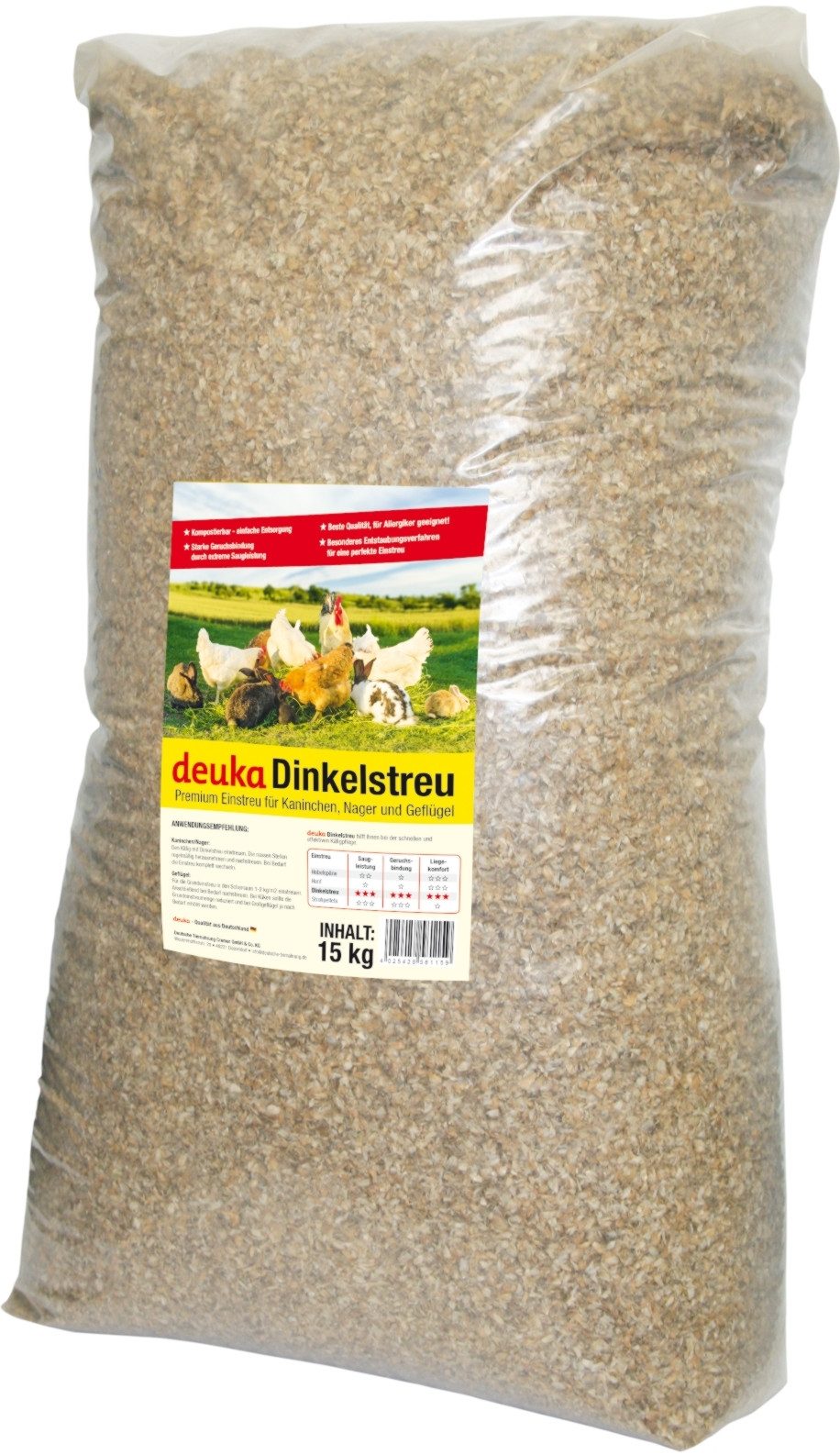 Deuka Einstreu Dinkelstreu
