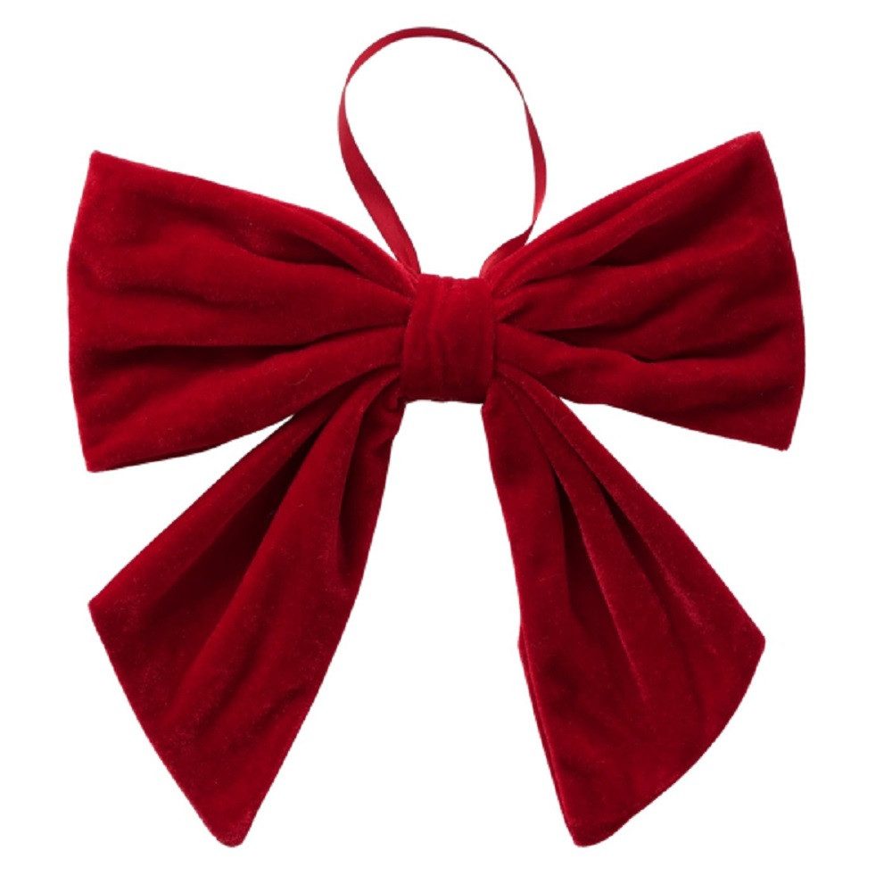 BOLTZE Weihnachtsbaumschleife Boltze Dekoanhänger Bowy, Textil Schleife, Weihnachtsschleife, 2058934