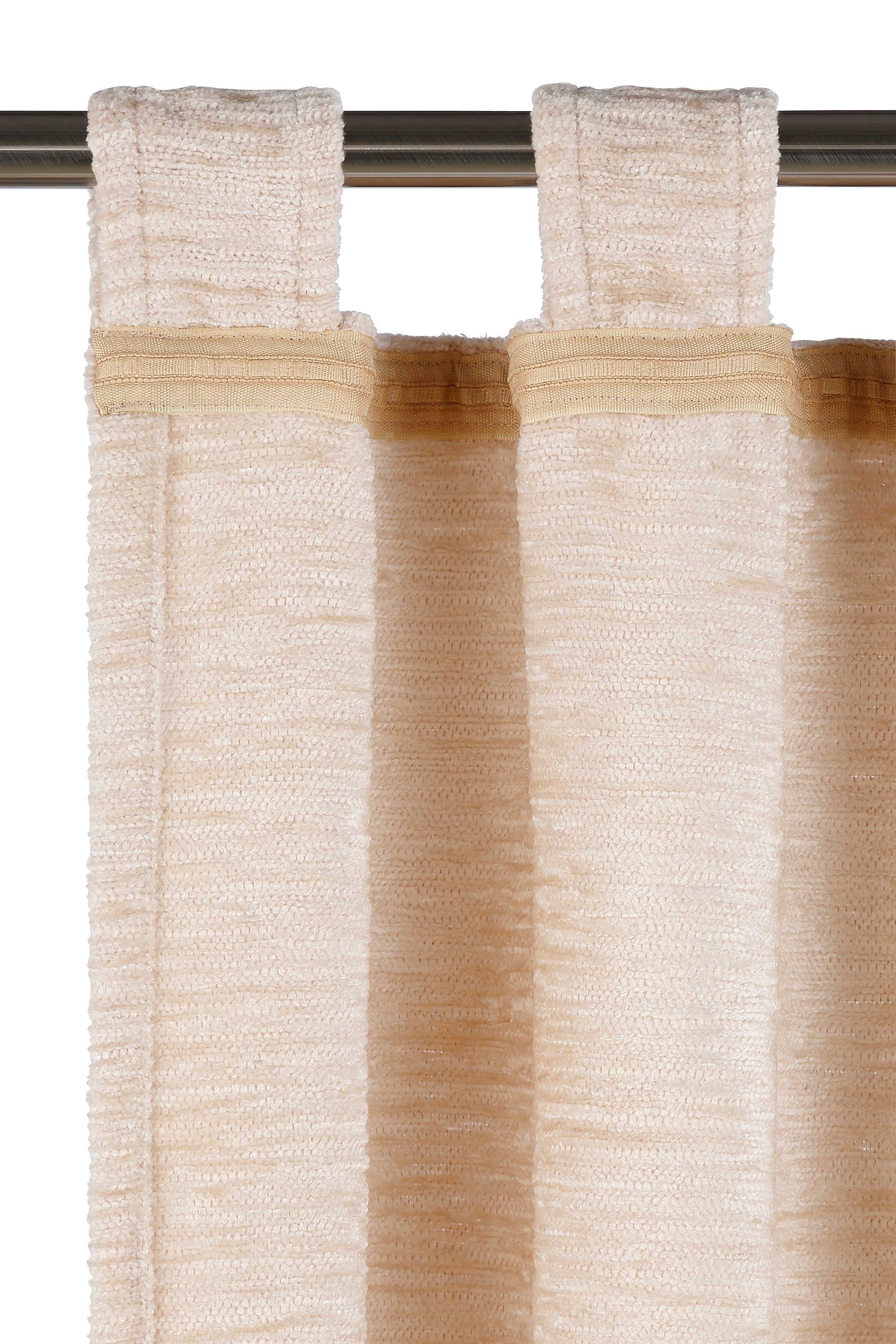 Wirth Vorhang Trondheim 234 g/m², Schlaufen günstig online kaufen