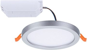 Paulmann LED Einbauleuchte Areo, LED fest integriert, Warmweiß, LED Einbaupanel Areo VariFit IP44 rund 118mm 3000K