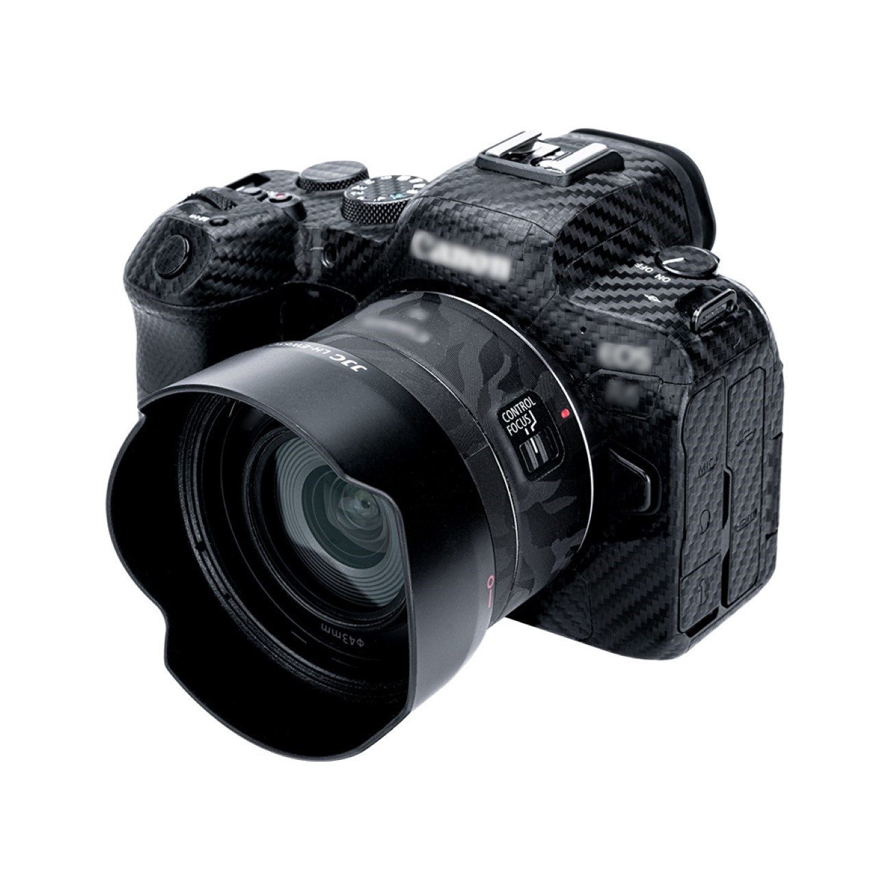 JJC Gegenlichtblende für Canon RF 16mm f/2.8 STM Tulpenform ersetzt EW65C Gegenlichtblende