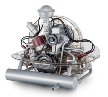Franzis 3D-Puzzle Bausatz VW Käfer 4-Zylinder Boxermotor, Puzzleteile