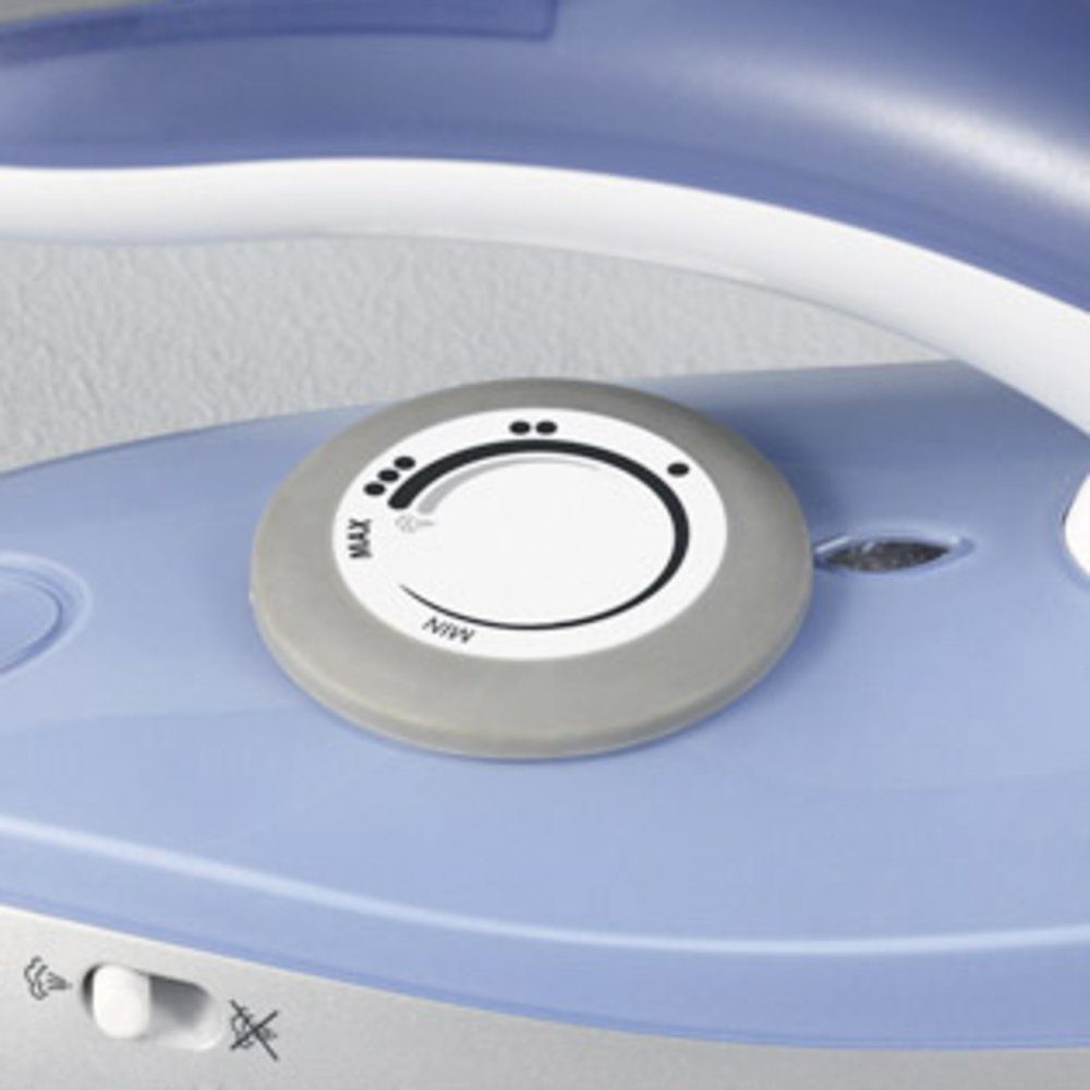 Severin Dampfbügeleisen Severin BA 3234 Reisebügeleisen Silber-Blau 1000 W, 1000.00 W