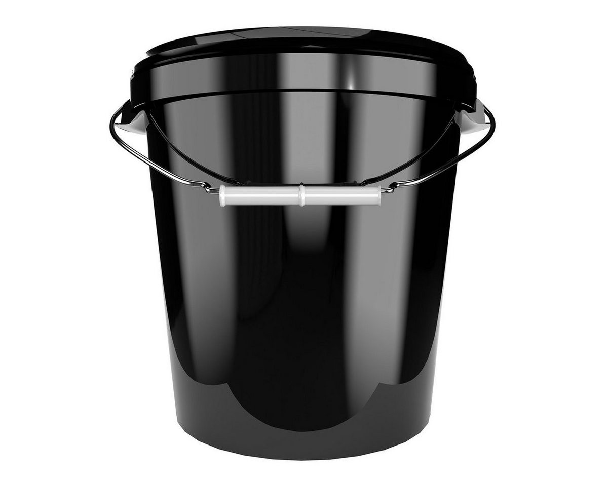 Thumbnail - FixedByU Putzeimer Hobbock Eimer mit Deckel 31,5 L, Lebensmittelecht, (Eimer-Set, 10-tlg., Eimer mit Deckel), 30 l