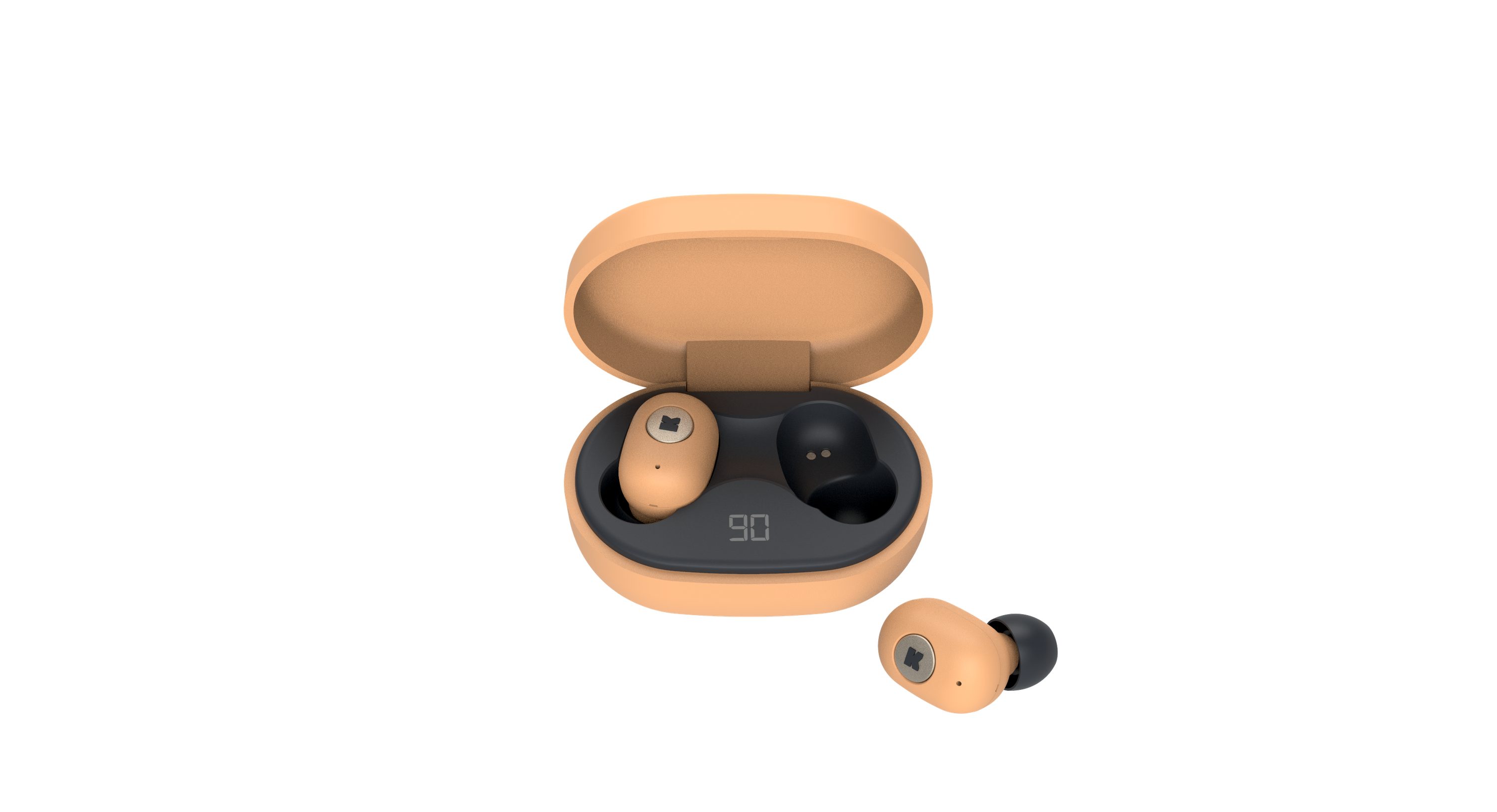 orange Bluetooth sunny On-Ear-Kopfhörer KREAFUNK (aBEAN Kopfhörer)
