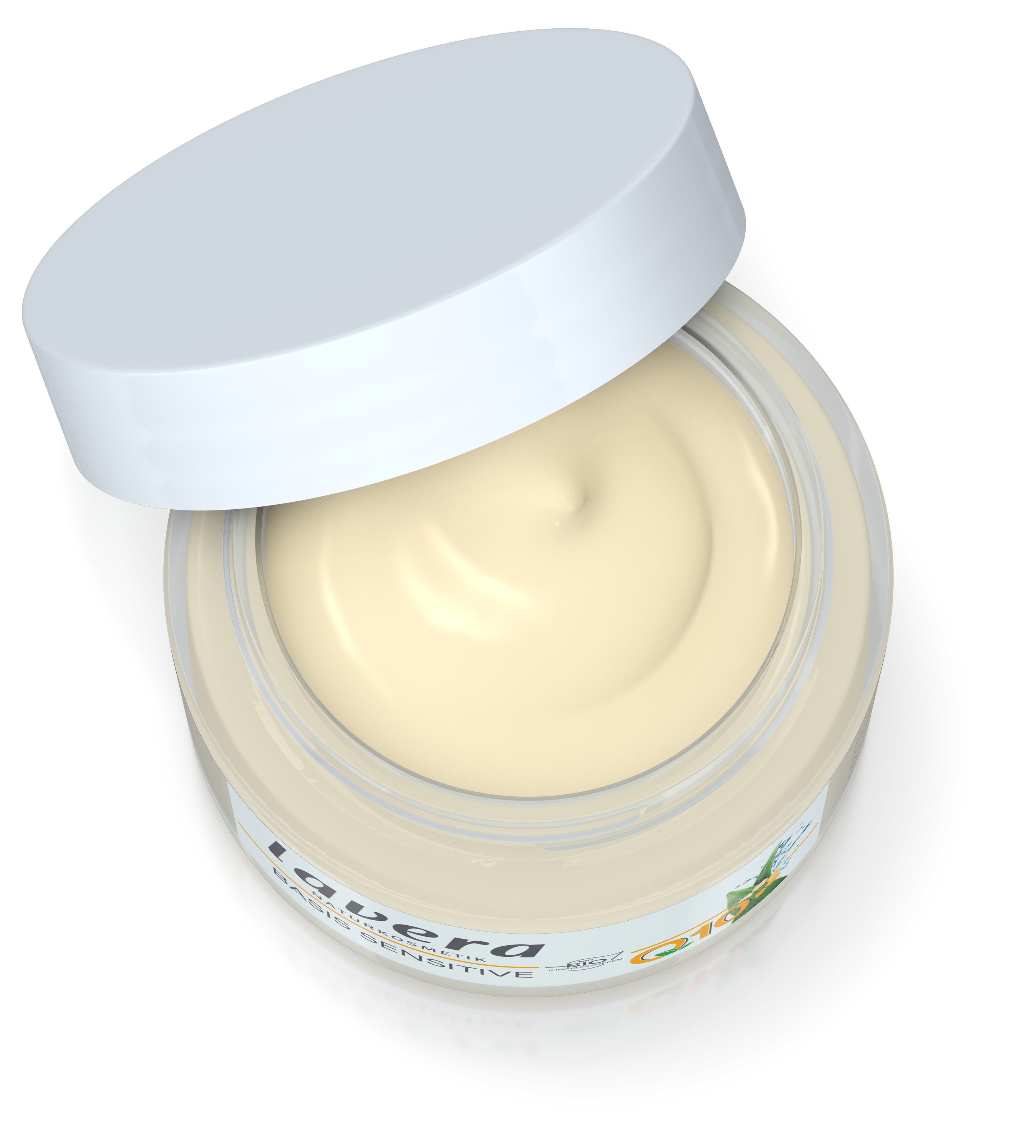 lavera Gesichtspflege basis sensitive Anti-Falten Feuchtigkeitscreme Q10, 1-tlg.