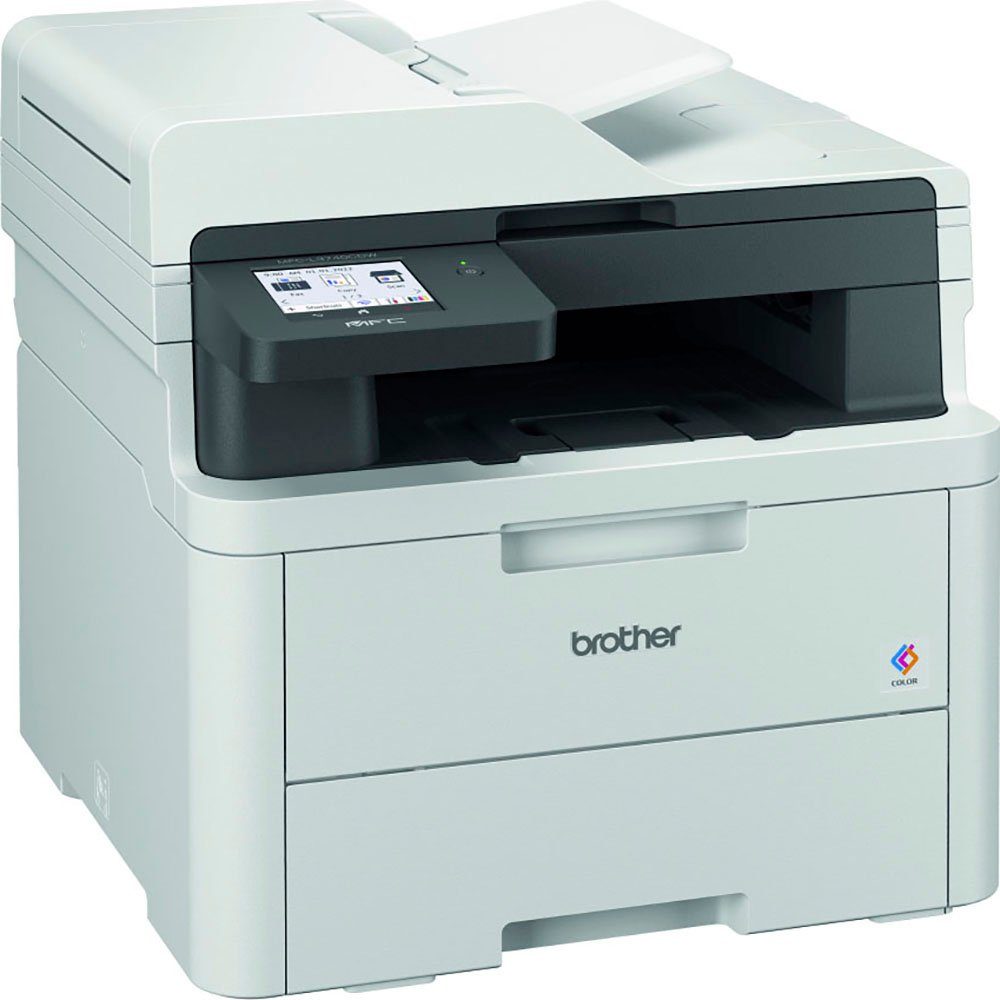 Brother MFC-L3740CDWE Multifunktionsdrucker, (LAN (Ethernet), WLAN (Wi-Fi)
