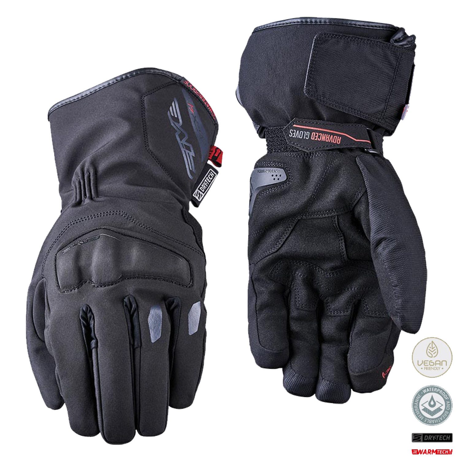 Five Motorradhandschuhe Five Handschuh WFX4 WP Schwarz M (9)
