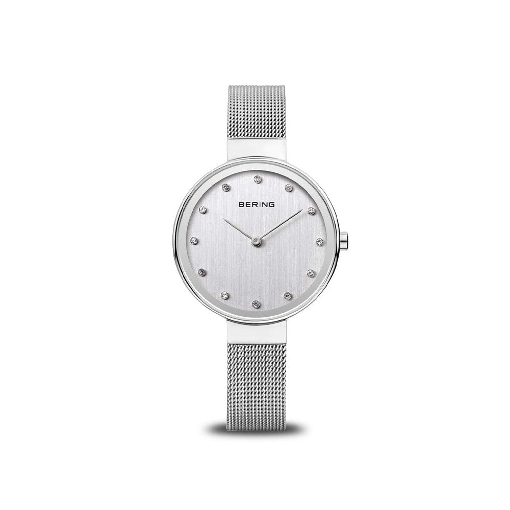 Bering Quarzuhr Bering Classic silber glänzend 12034-000 12034-000, Hochwertiges Produkt mit zeitlosem Design, sorgfältiger Verarbeitung