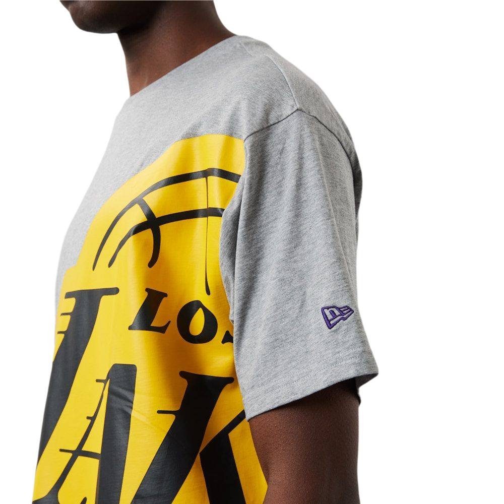 New Era Era Half Logo Los T-Shirt Angeles New T-Shirt Lakers