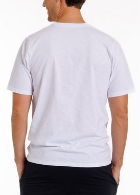HAASIS Bodywear 1919 T-Shirt Herren Slub T-Shirt 77120153-L (Packung, 1-tlg., 1er Pack) Optimale Passform, pflegeleicht, formbeständig, strapazierfähig