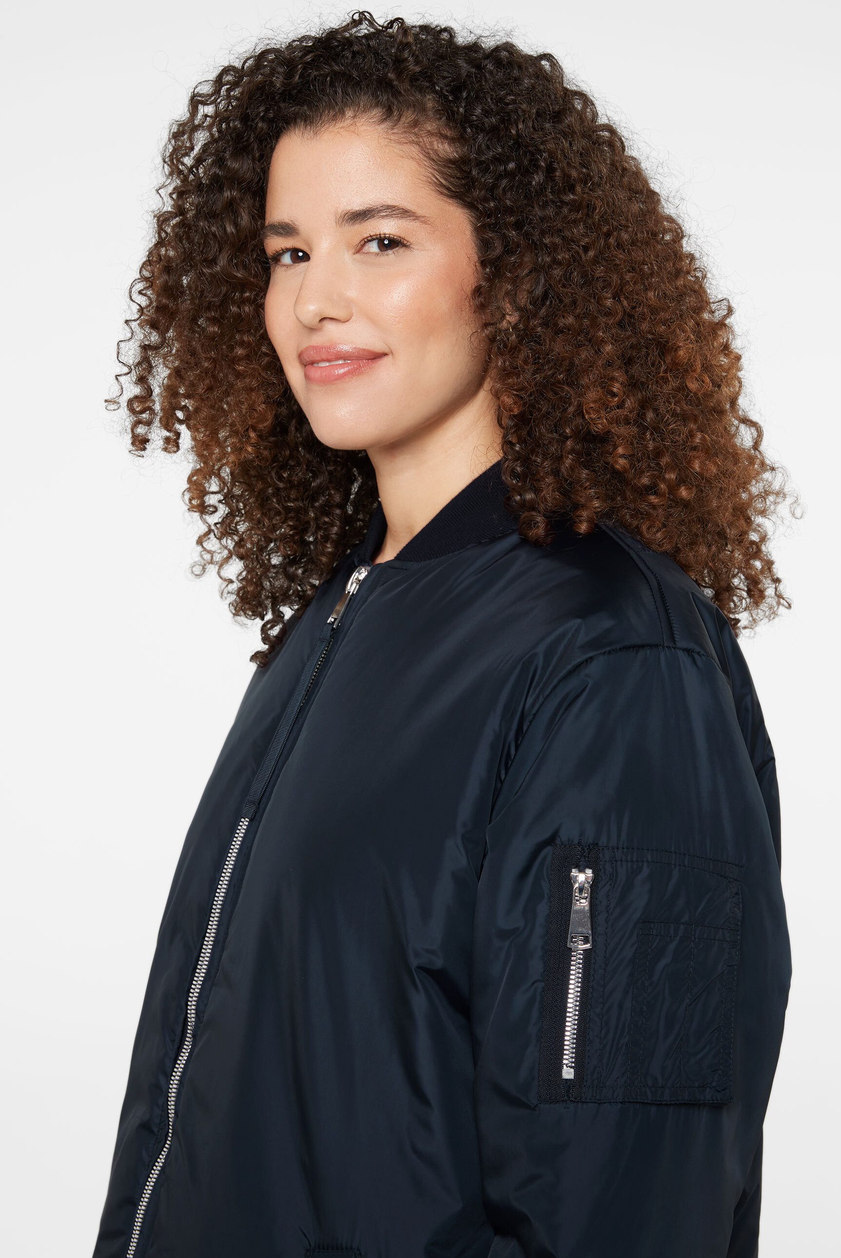 SENSES.THE LABEL Langjacke mit Two-Way-Zipper