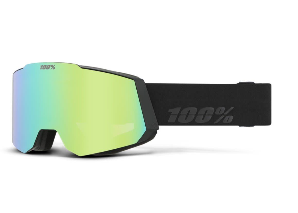 100% Skibrille 100% Snowcraft Hiper Accessoires HiPER Grey - Blue - Green ML Mirror