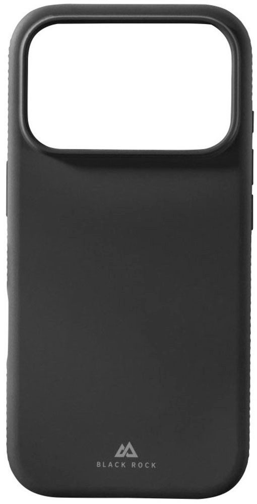 Black Rock Smartphone-Hülle Magnetische Silikon-Handyhülle für Apple iPhone 17 Pro und 18 Pro, MagSafe-kompatibel, Anti-Rutsch, Stoßschutz, Kameraschutz