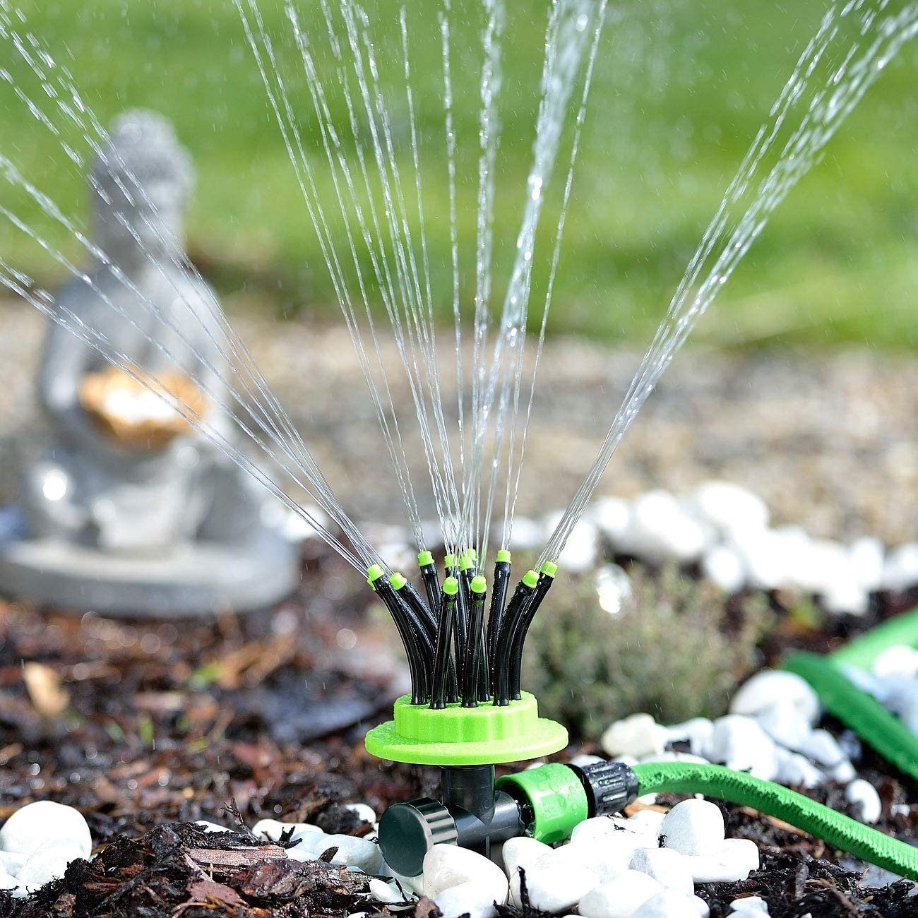 MAVURA Bewässerungssystem Sprinkly™ - die clevere automatische  Gartenbewässerung, Rasen Sprinkler, Rasensprenger, Sprühregner, Garten  Sprenkler