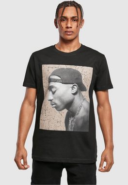 MisterTee T-Shirt MisterTee Herren Tupac Cracked Background Tee (1-tlg)