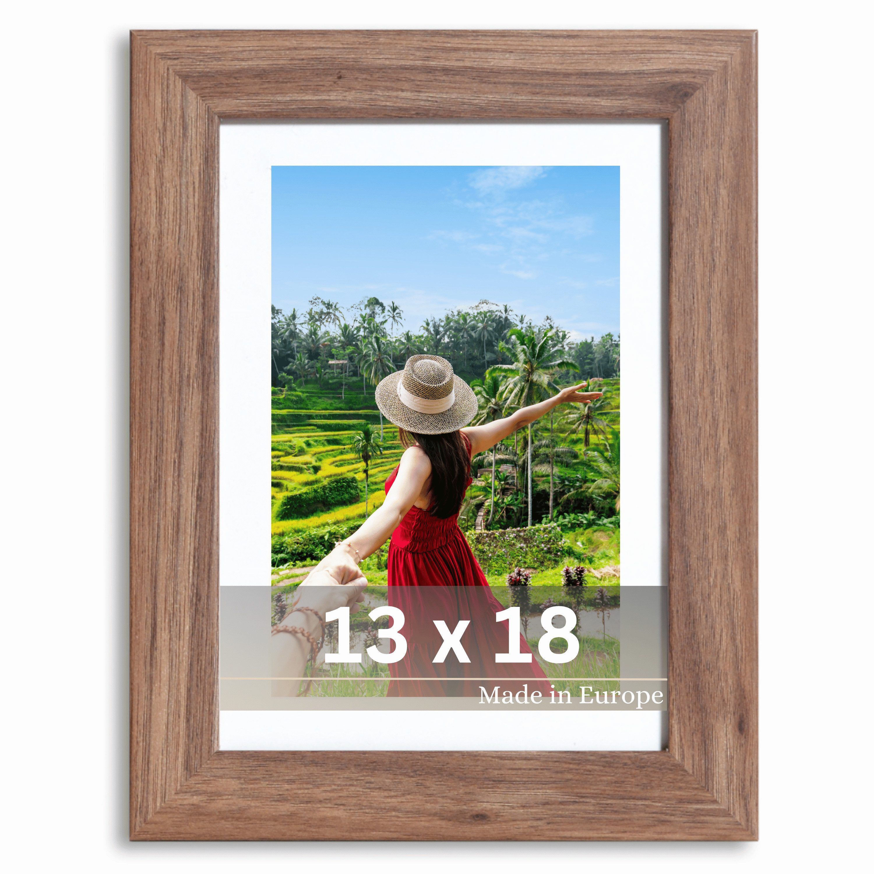 Victor (Zenith) Bilderrahmen Richter, Bilderrahmen Braun 13x18 cm mit 10x15 günstig online kaufen