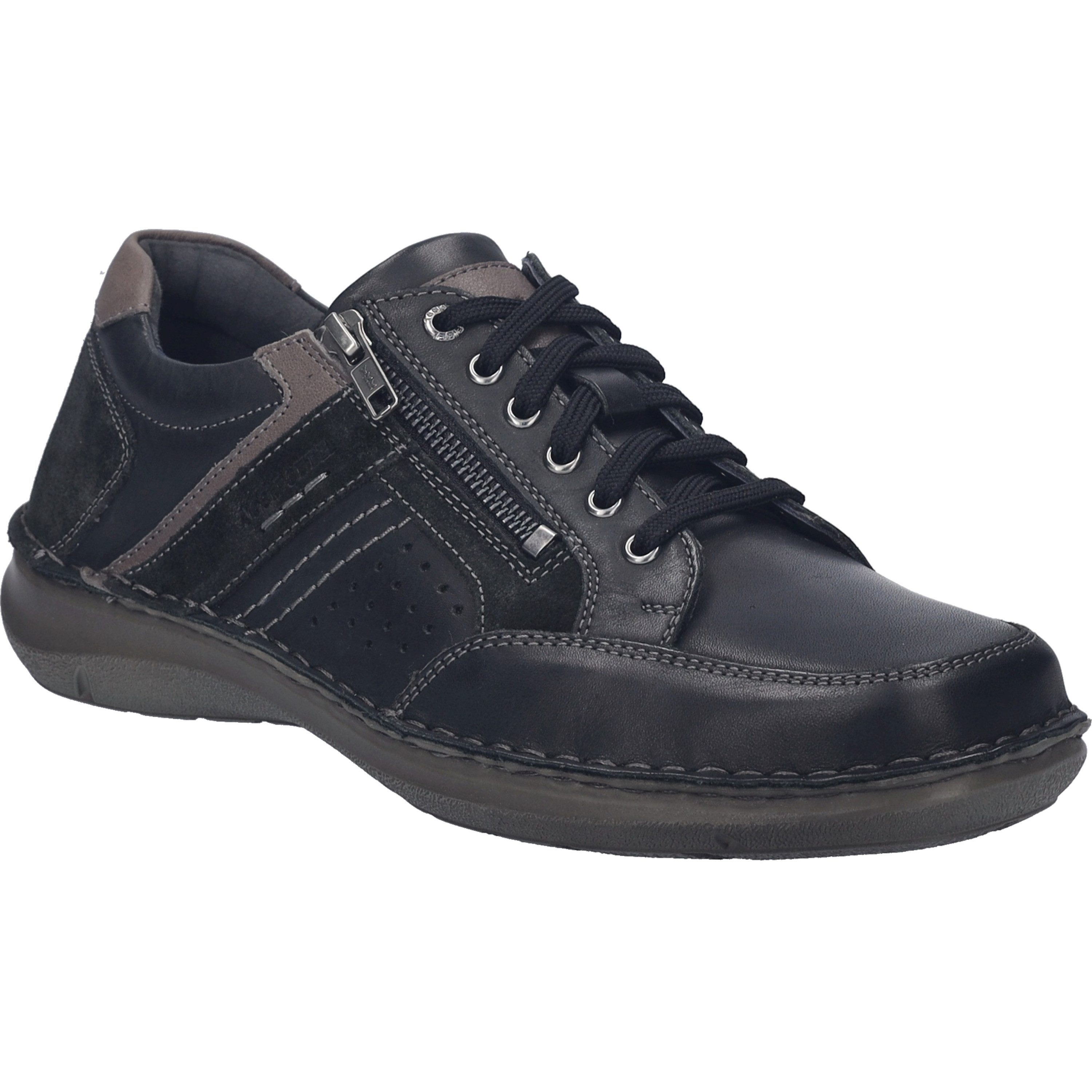New Anvers 87, schwarz Schnürschuh