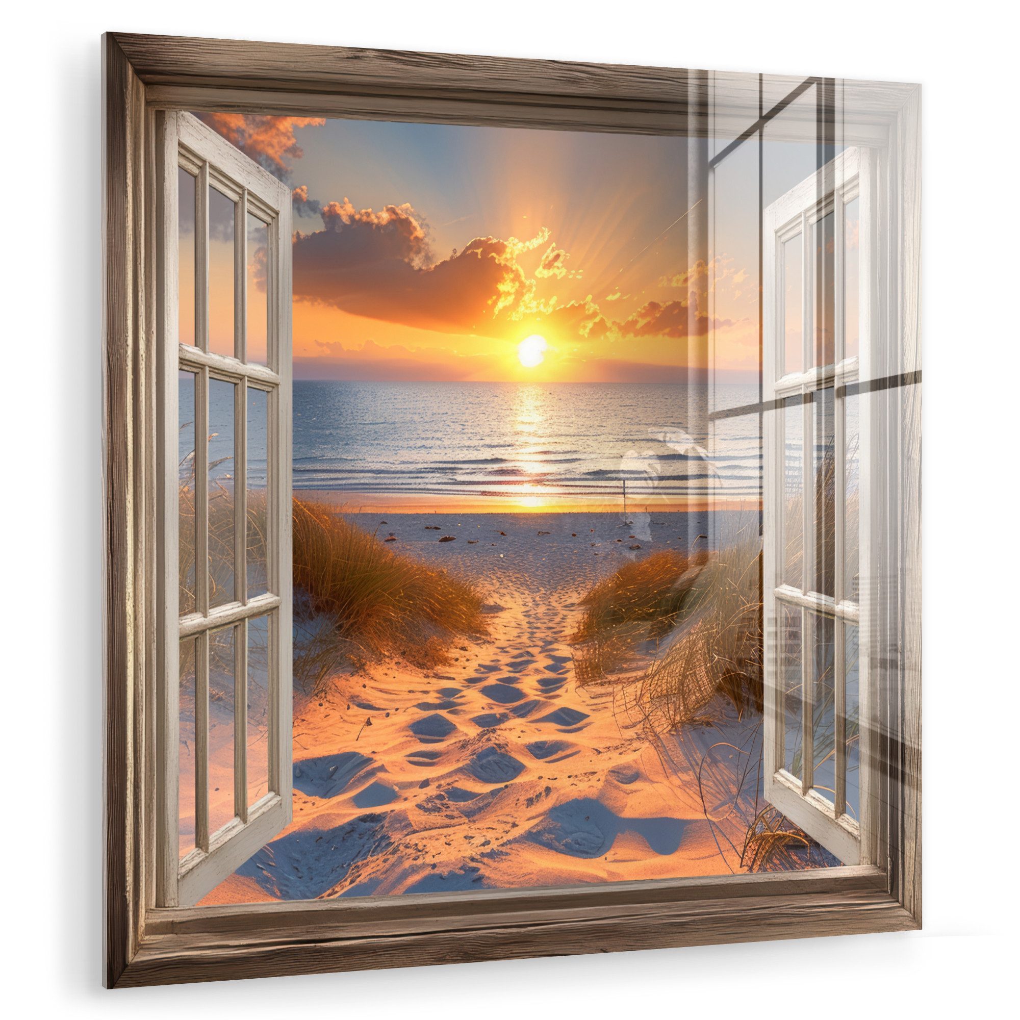 MuchoWow Acrylglasbild Durchblick - Strand - günstig online kaufen