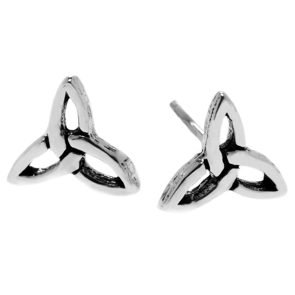 Paar Ohrstecker Ohrstecker keltischer Knoten klein 925er Silber Schmuck