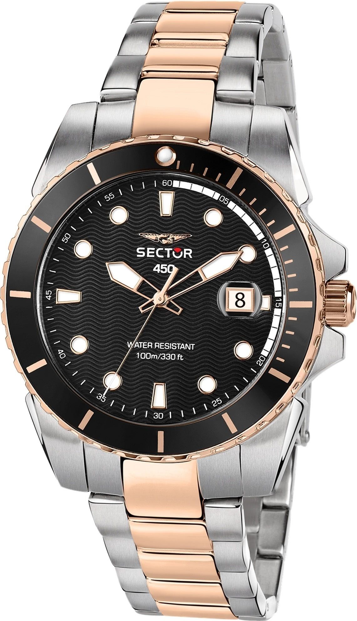 Quarzuhr Sector Herren Armbanduhr Analog