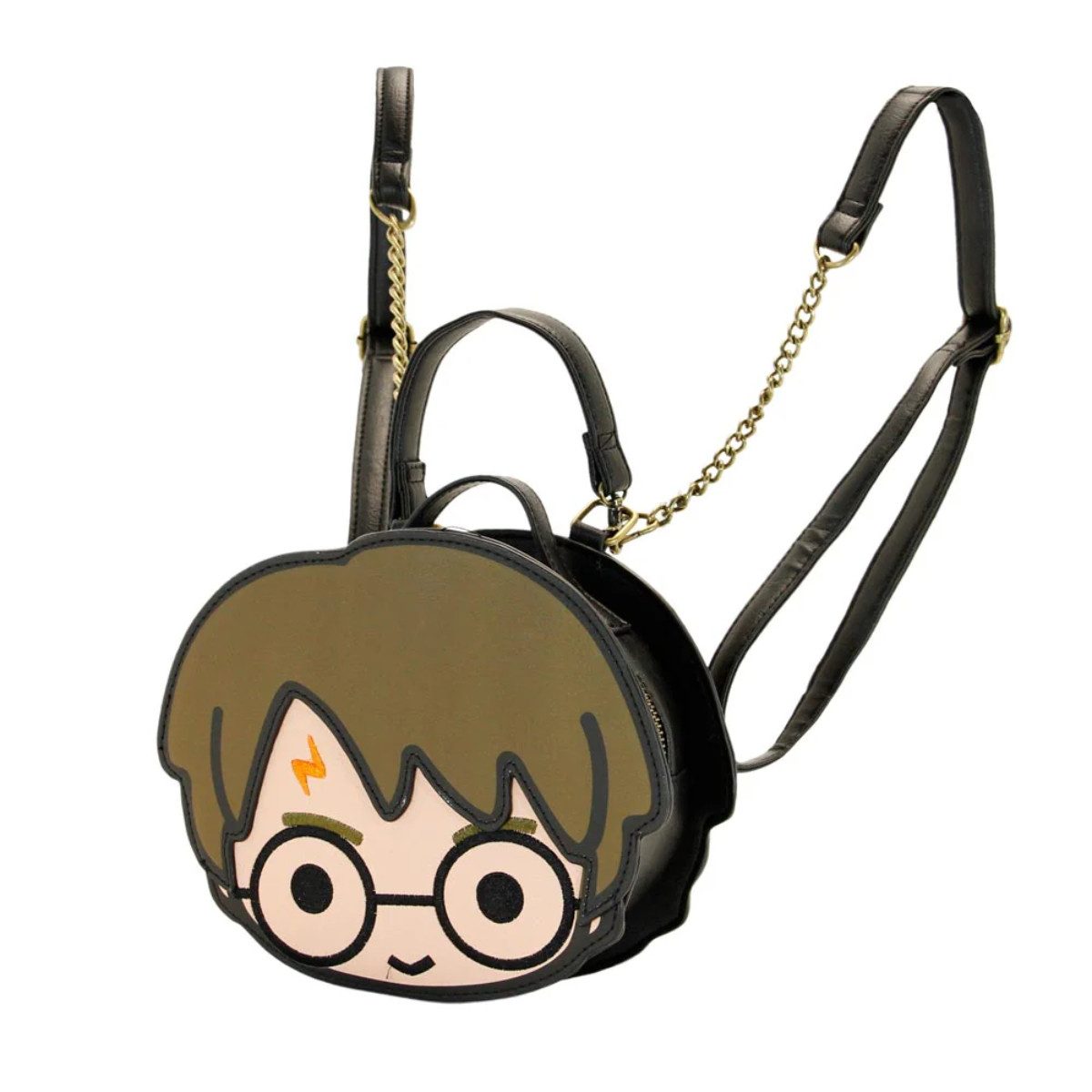 Harry Potter Kinderrucksack Urban Braun kompakter Backpack mit Innenfutter