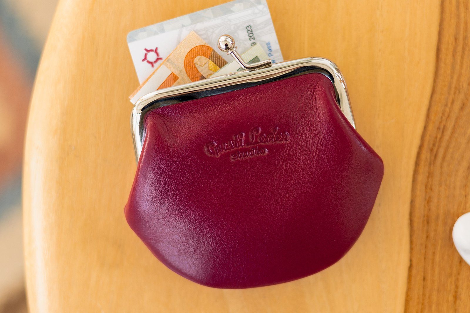 Gusti Leder Geldbörse Gusti Leder Portemonnaie Fenja (querformat, 1-tlg., q günstig online kaufen