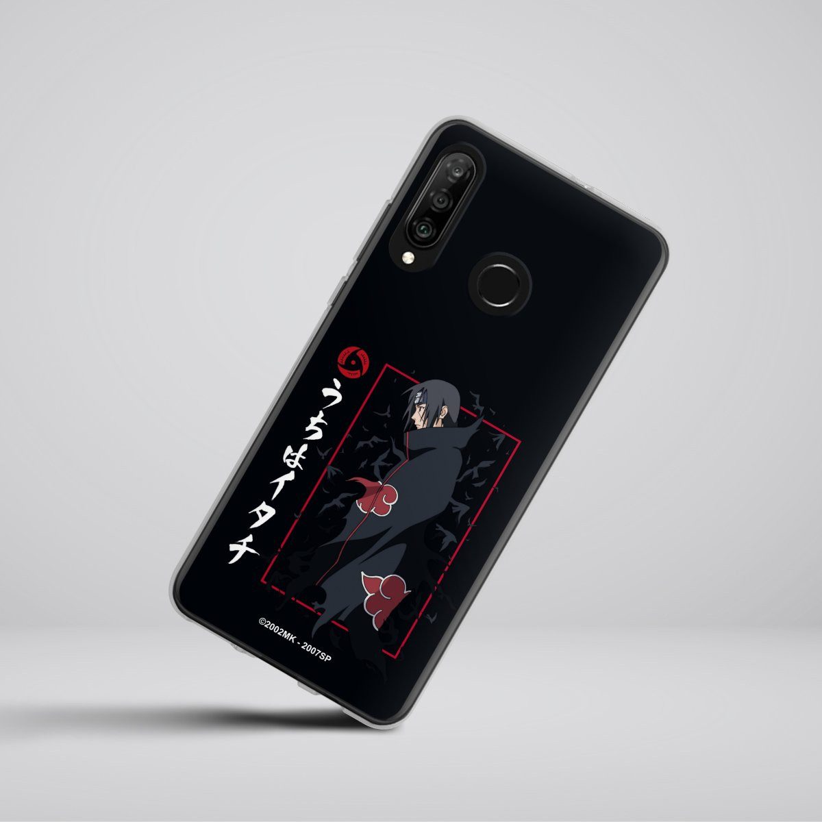 DeinDesign Handyhülle Itachi Uchiha Offizielles Lizenzprodukt Naruto Shippuden, Huawei P30 Lite New Edition Silikon Hülle Bumper Case Smartphone Cover