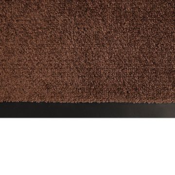 Fußmatte Sauberlaufmatte Dublin, viele Farben & Größen, aus Polyamid, Karat, rechteckig, Höhe: 7 mm, geeignet für Fußbodenheizung