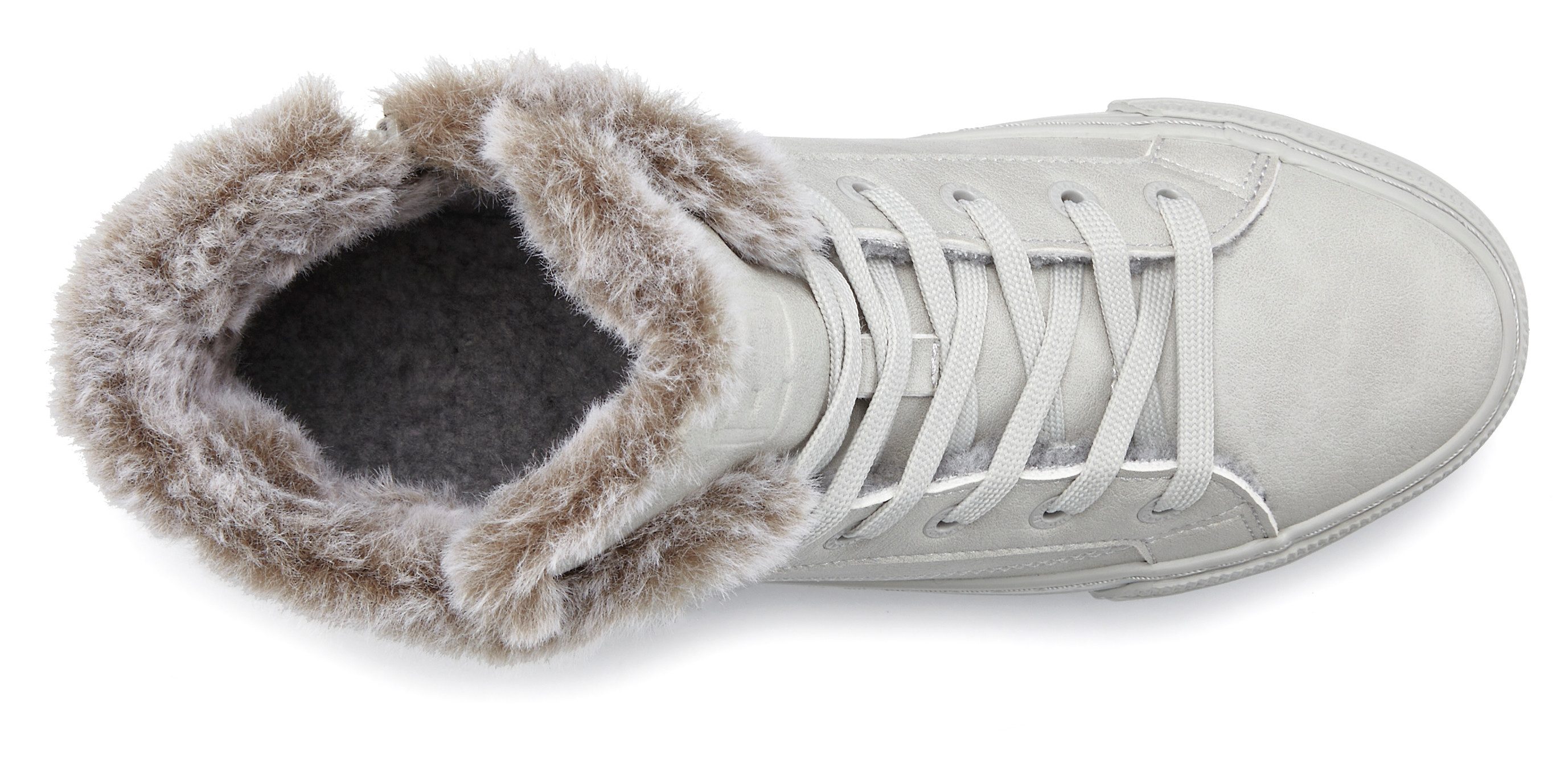 Elbsand Stiefel, Boots, Schnürstiefelette, Sneaker, Schnürschuh Stiefelette mit kuscheligem Futter VEGAN