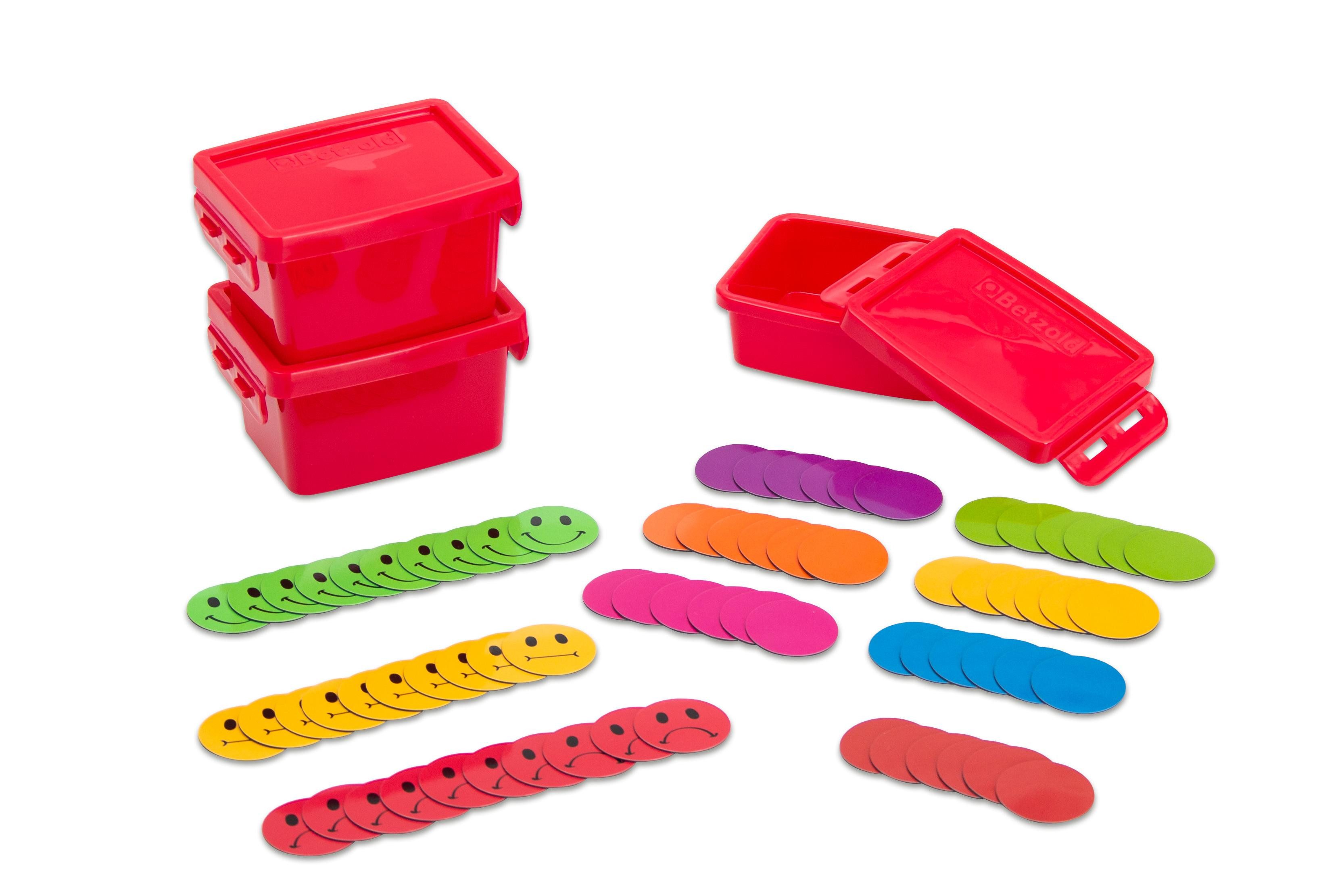 Betzold Magnet Sparset Magnetscheiben und Materialboxen