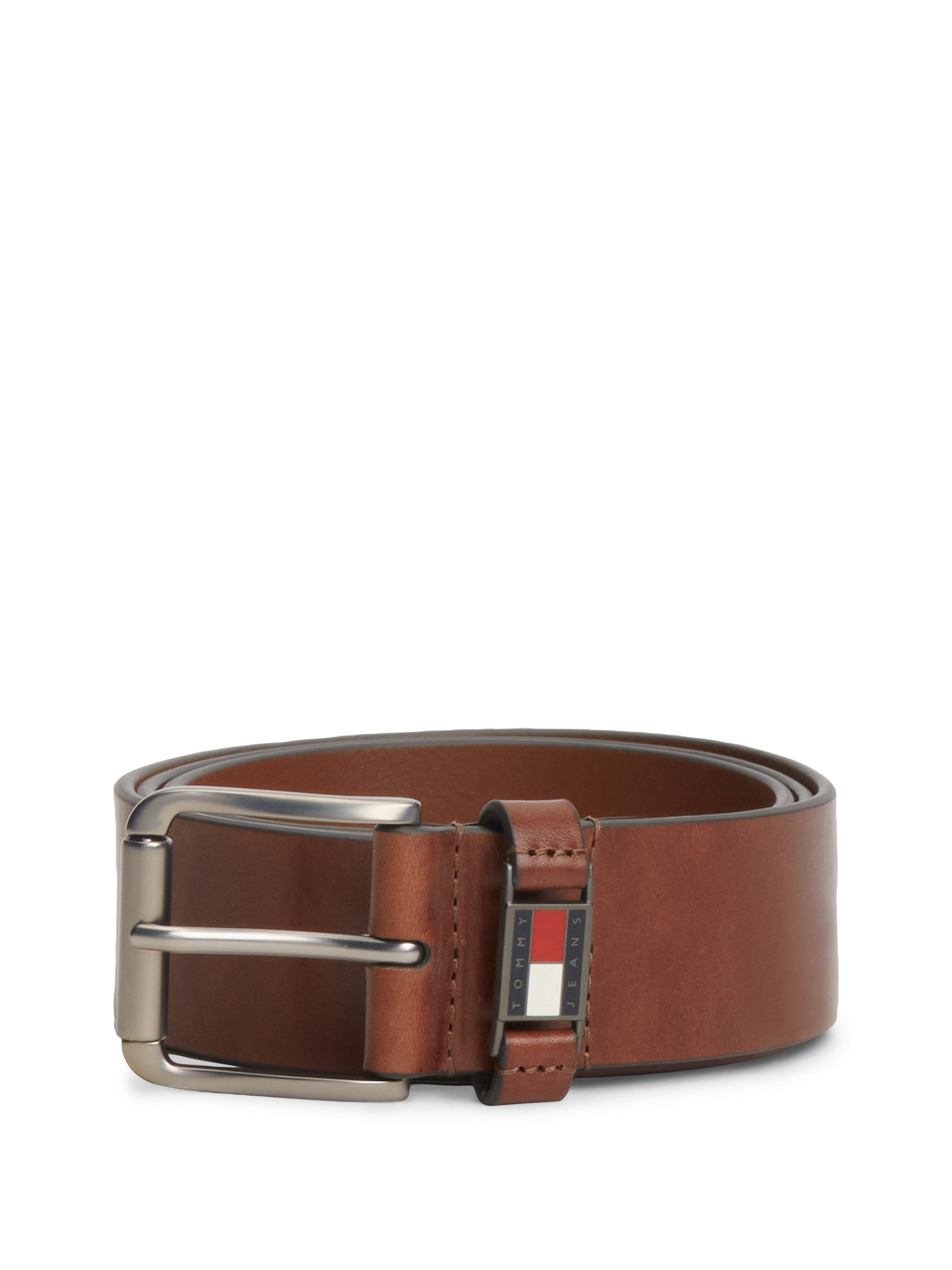 Tommy Jeans Ledergürtel TOMMY ROLLER Regular fit und größenverstellbar