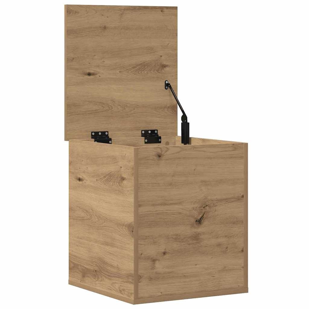 vidaXL Truhe 40 x 42 x 46 cm Holzkiste Box Truhe Lagerkiste Aufbewahrungsbox mit De