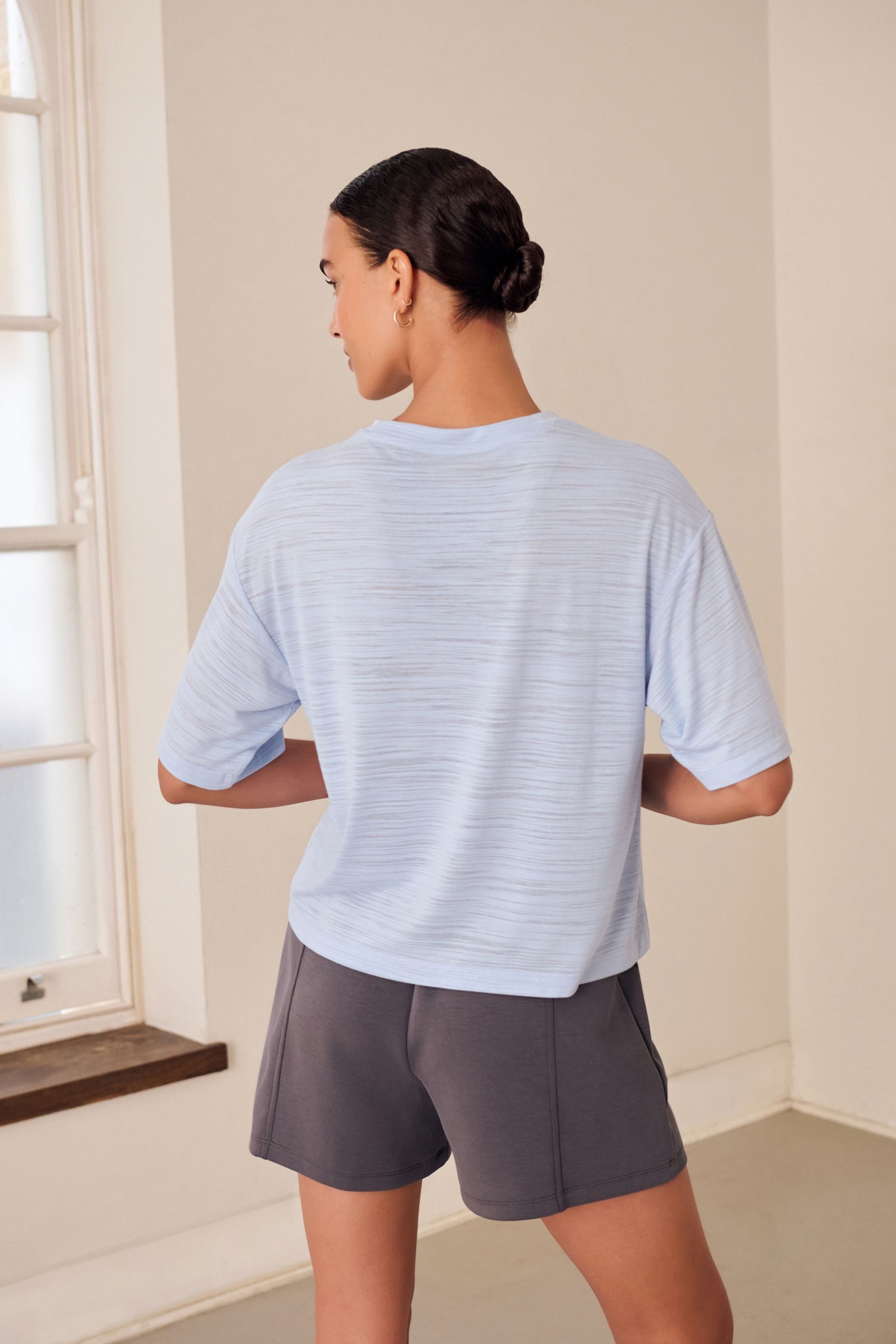 Next Trainingsshirt Leichtes, kastiges Active Kurzarm-T-Shirt (1-tlg) günstig online kaufen