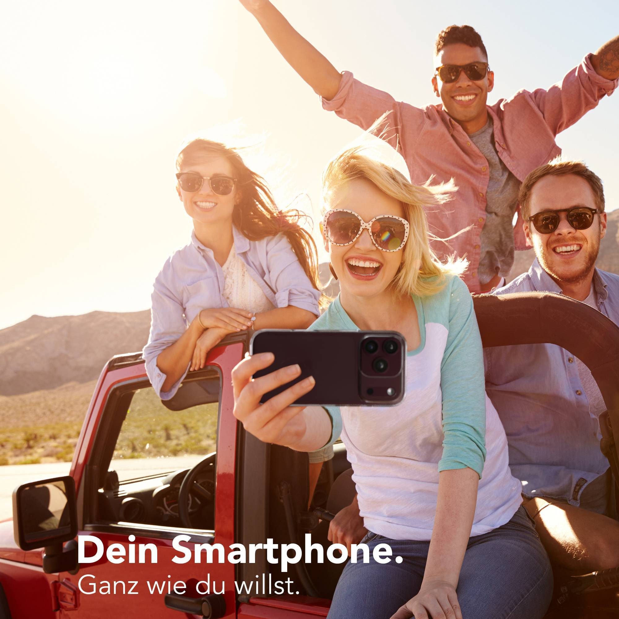 EAZY CASE Handyhülle Silikonhülle für Apple iPhone 18 Pro 6,3 Zoll, Schutzhülle Kameraschutz Silikonhülle Transparent Handyhülle Slimcover – Bild 2 von 5