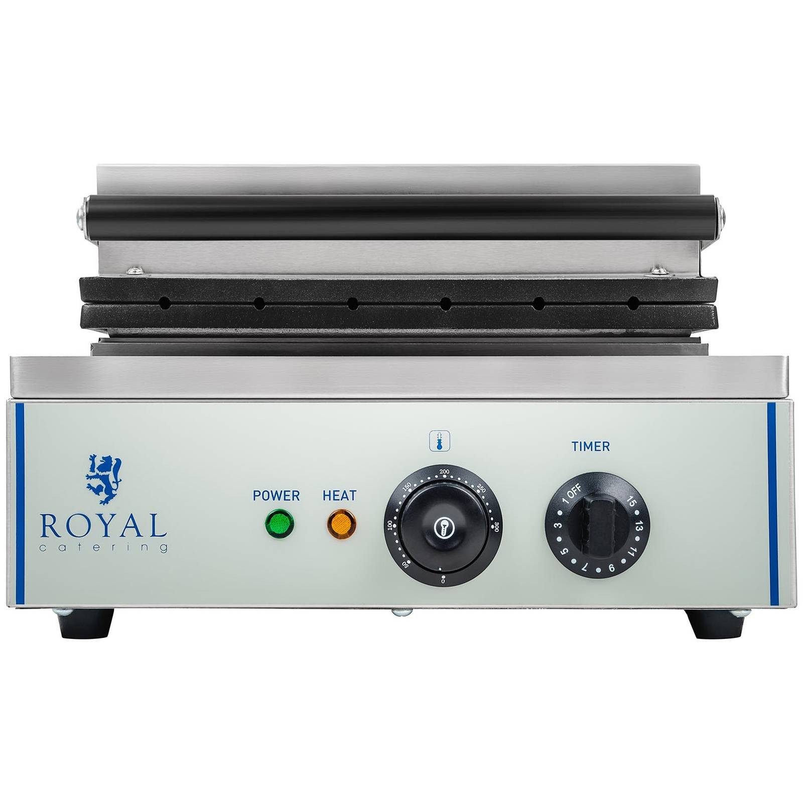 Royal Catering Waffeleisen Corn Dogs Maker Edelstahl Profi Waffeln Am Stiel Waffelsticks Gastro, 1500 W – Bild 5 von 5