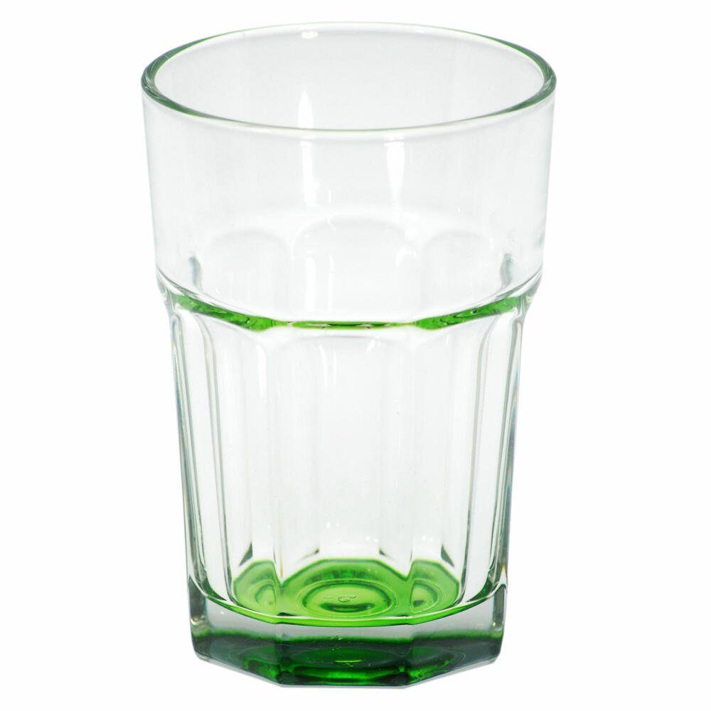 Latte-Macchiato-Glas Grün, Glas
